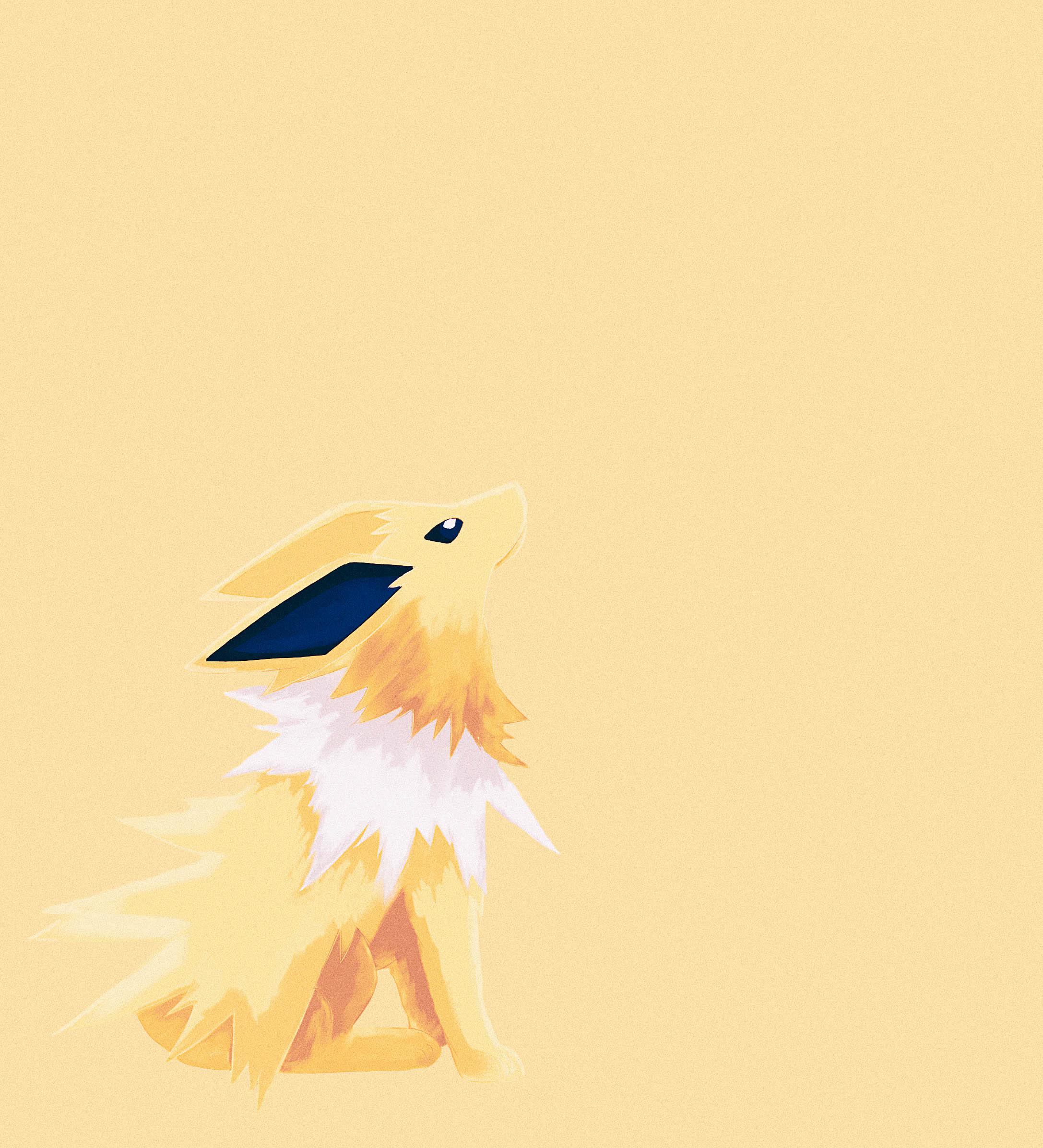 Digital painting commission of Jolteon