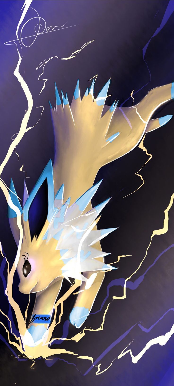 jolteon phone wallpaper #livthejolteon