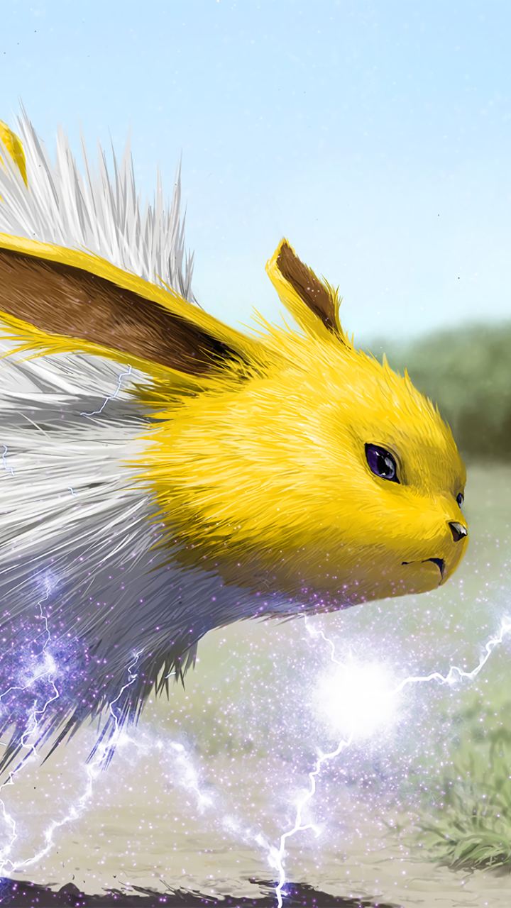 Jolteon (Pokémon) iPhone Wallpaper