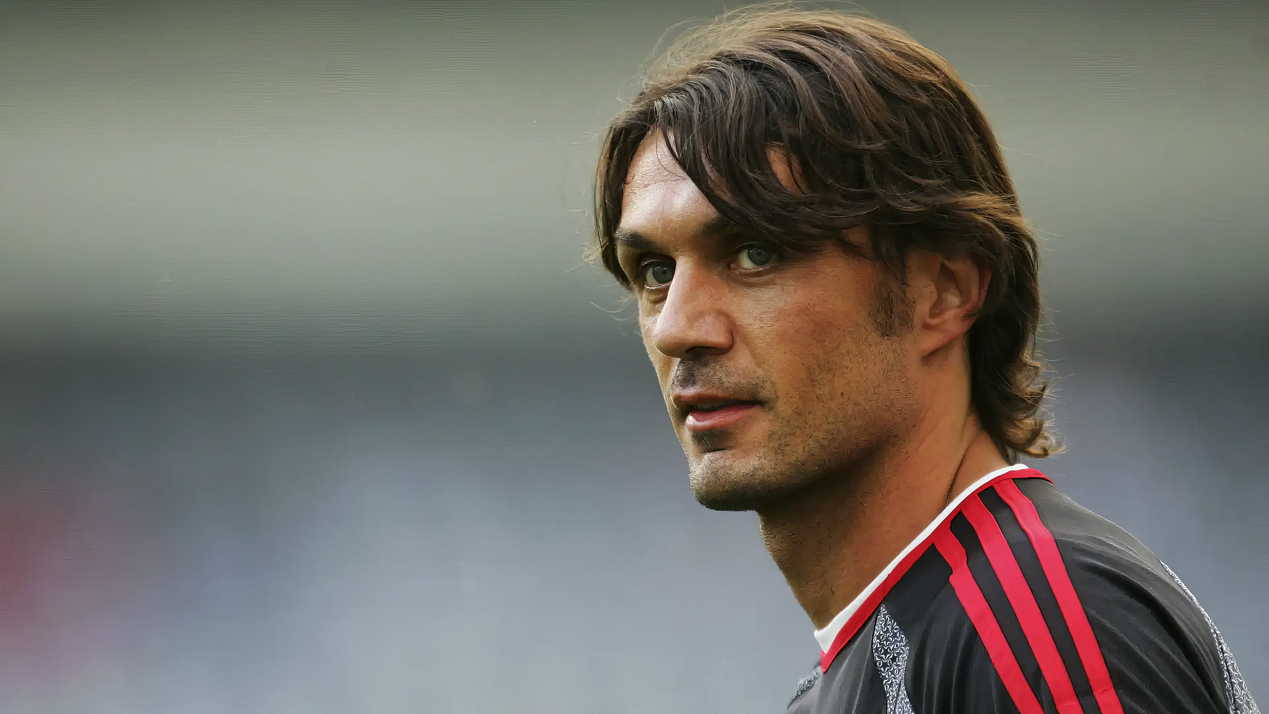Paolo Maldini: A.C. Milan HD Wallpaper Tribute