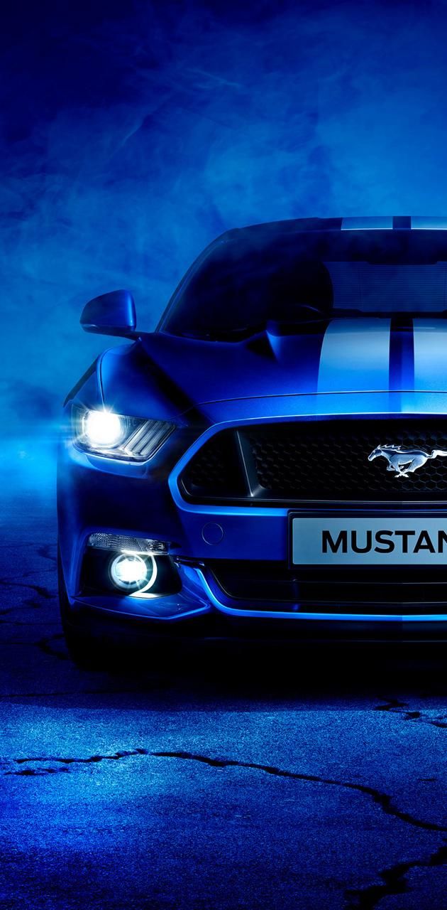 Ford Mustang Blue wallpaper