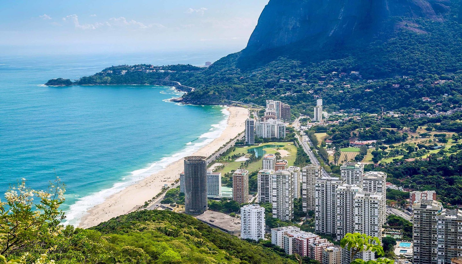 Sao Conrado Beach Brazil Rio De Janeiro