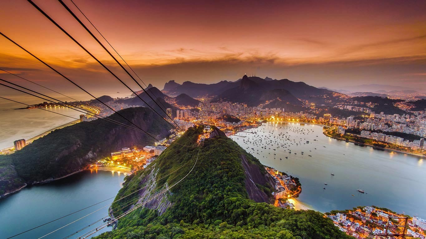Brazil Rio Sugarloaf Mountain 2016 Bing