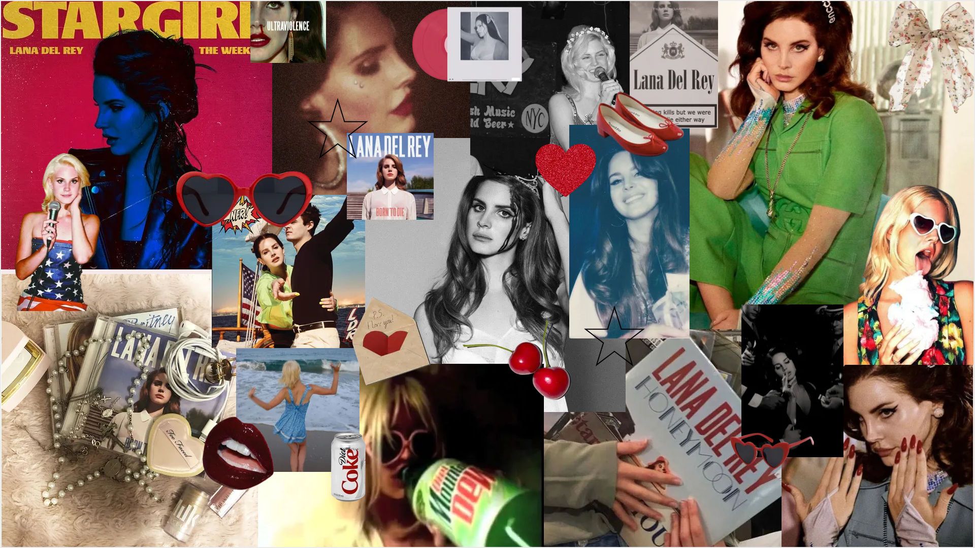 Lana del rey vinyl, Lana del rey albums