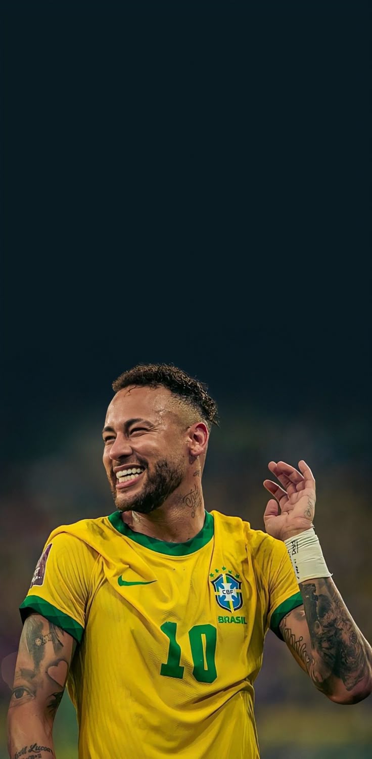 Neymar Jr Brazil World Cup wallpaper HD 2022 Qatar