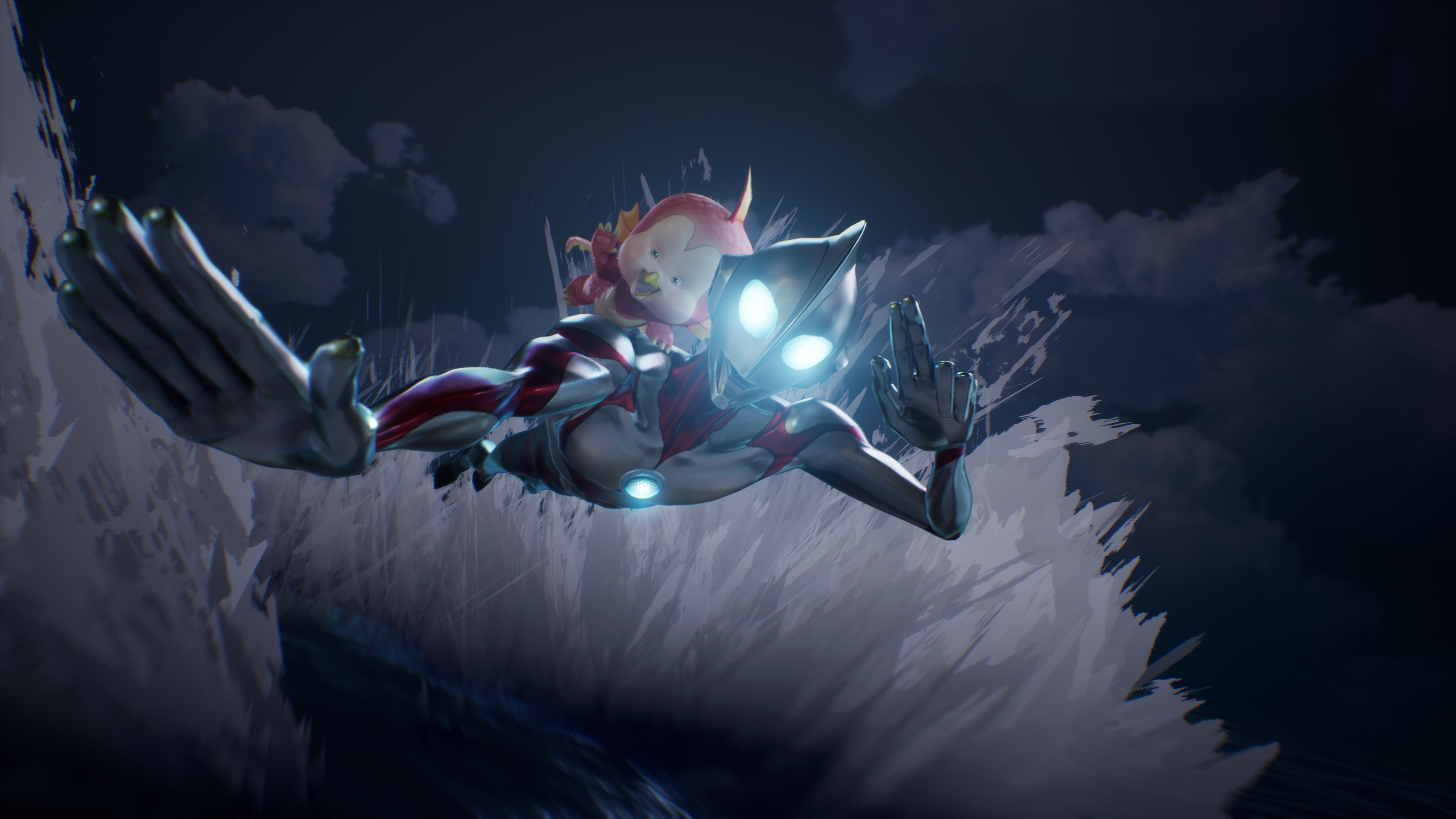 GigaBash. #Ultraman: Rising DLC