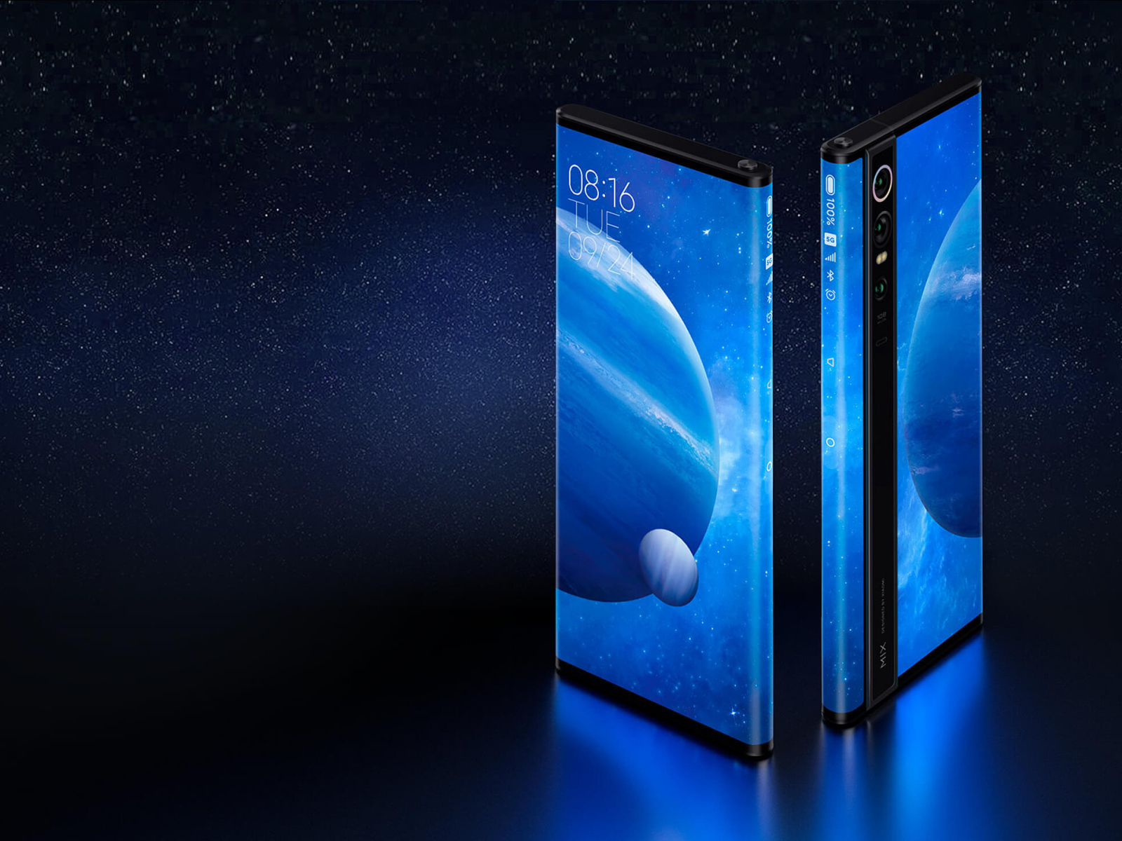 The new Xiaomi Mi Mix Alpha smartphone