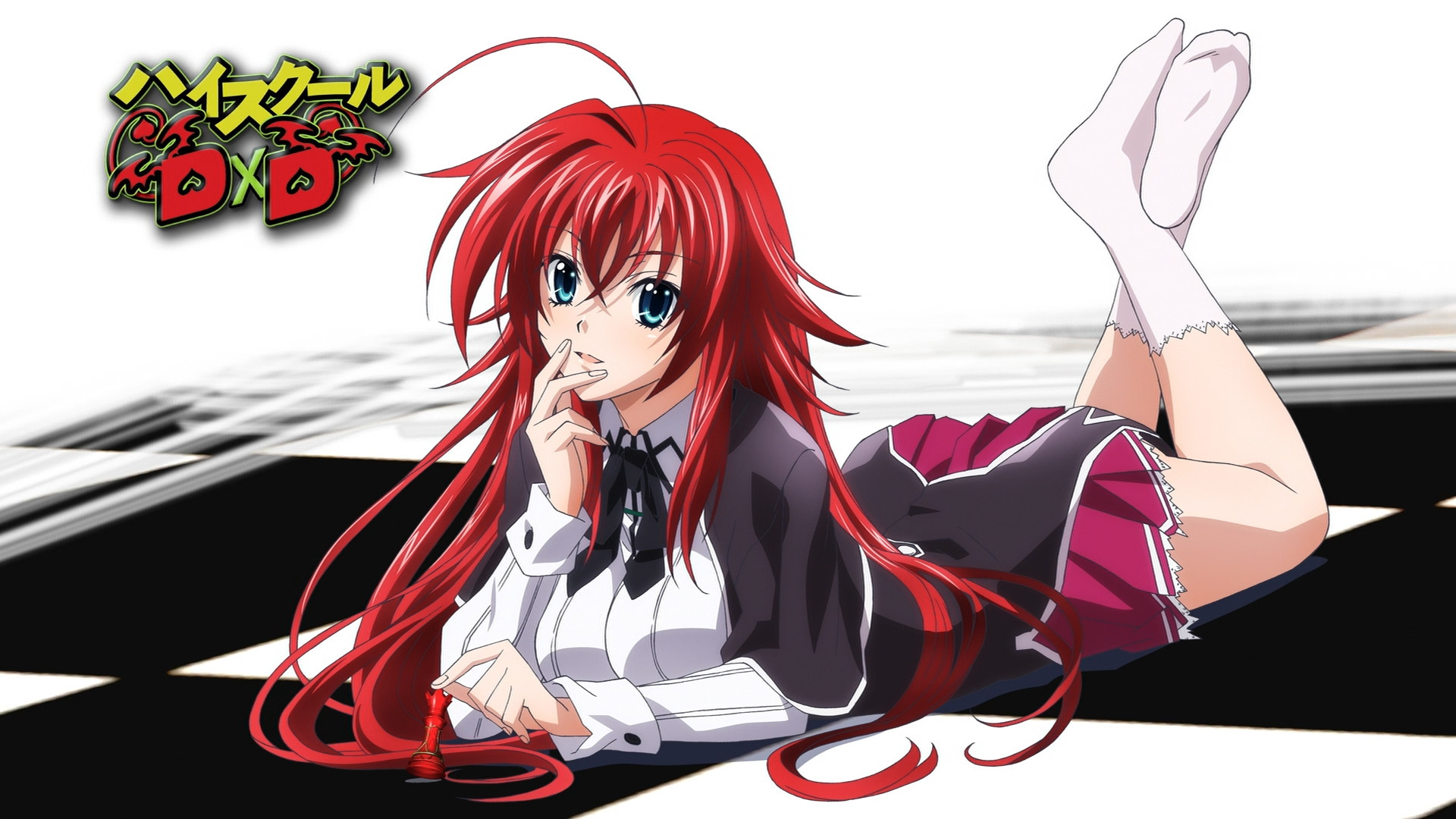 Wallpaper girl, anime, RIAs gremory