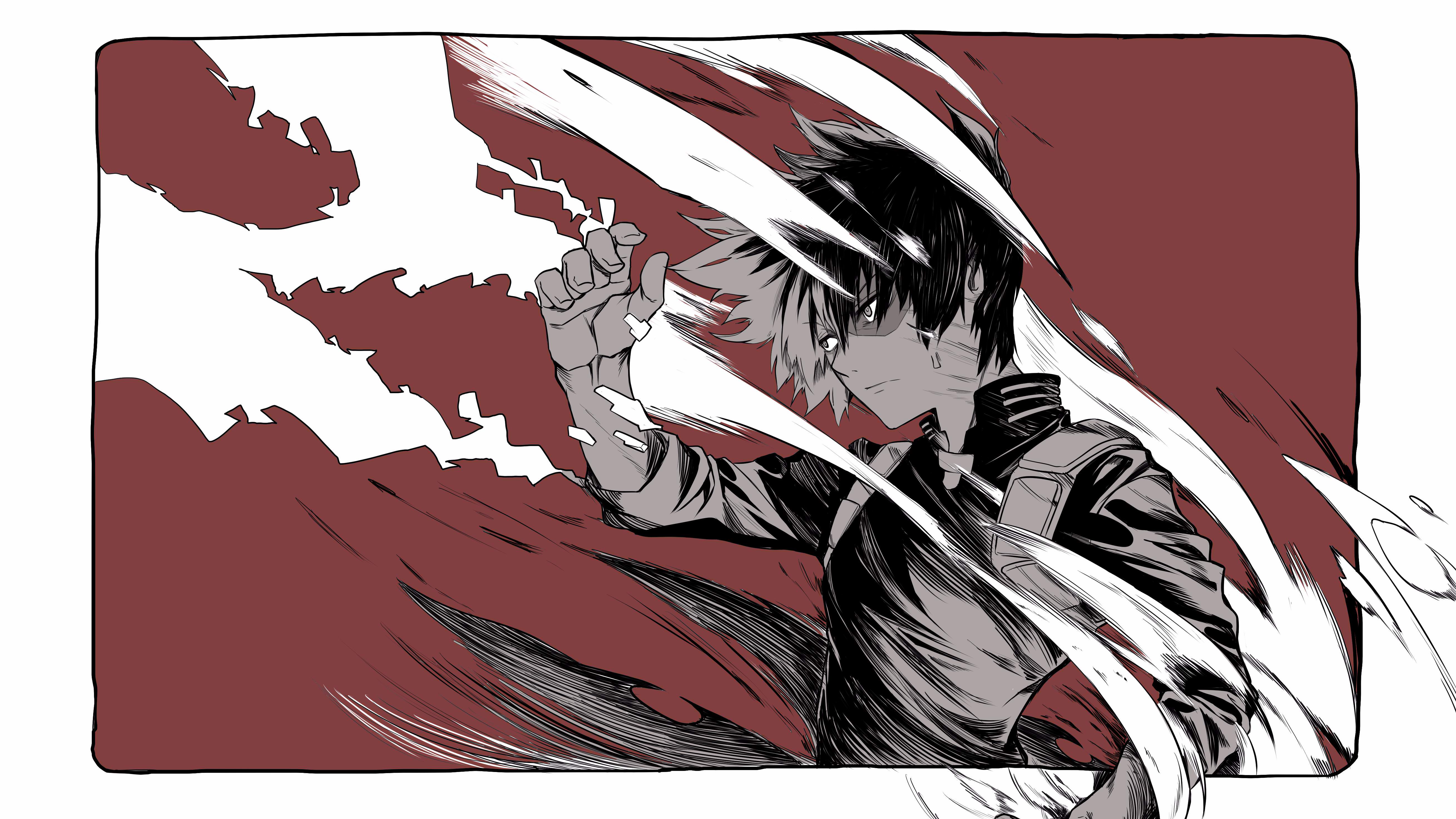 Shoto Todoroki 4K Ultra HD Wallpaper
