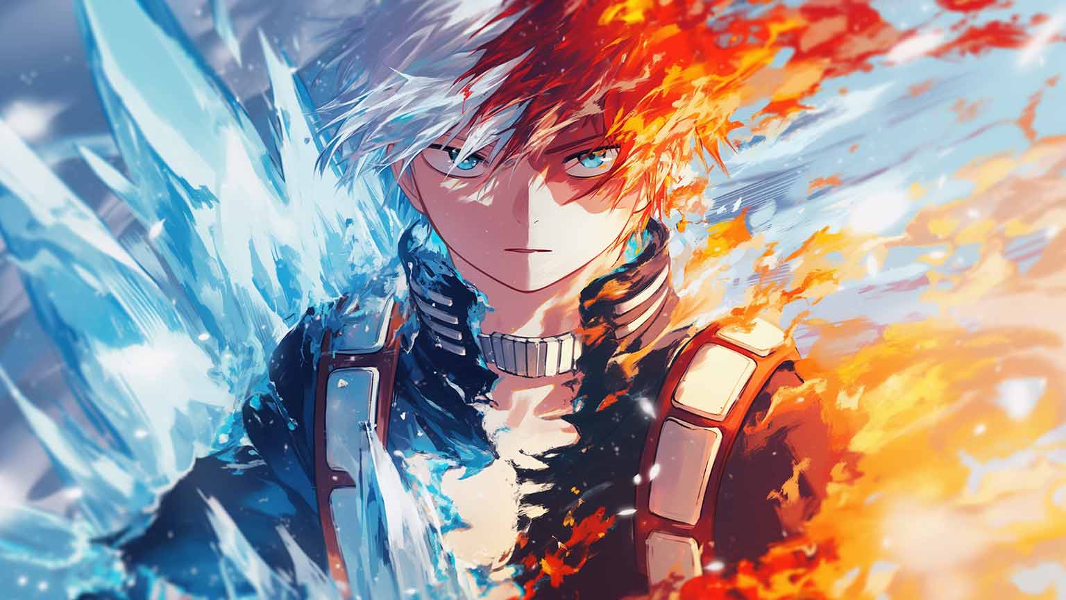 My Hero Academia Shoto Todoroki Ice