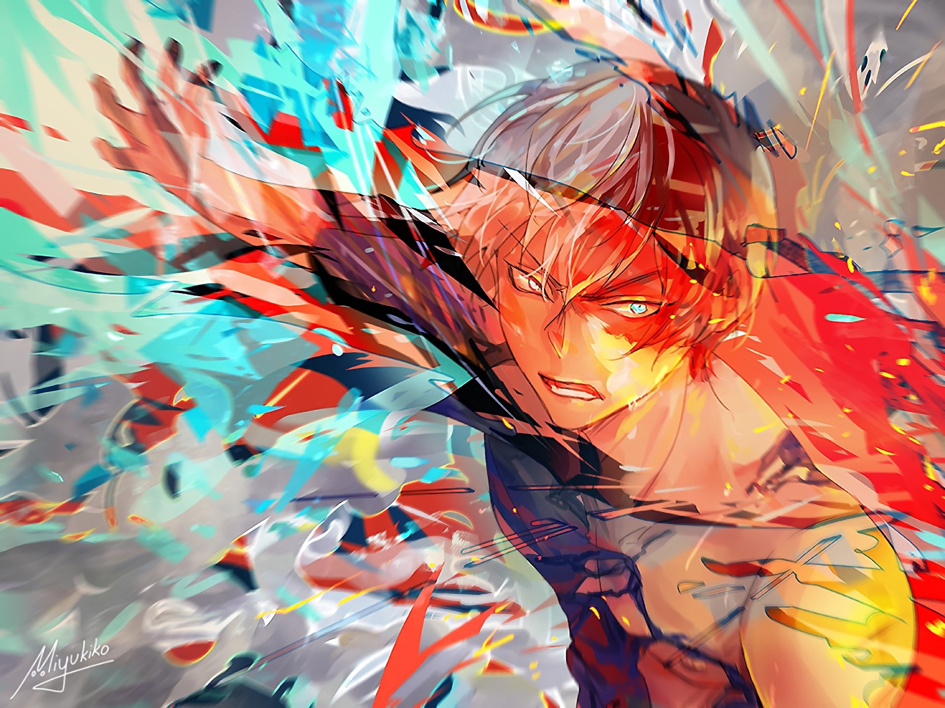 Shoto Todoroki Hero Academia HD