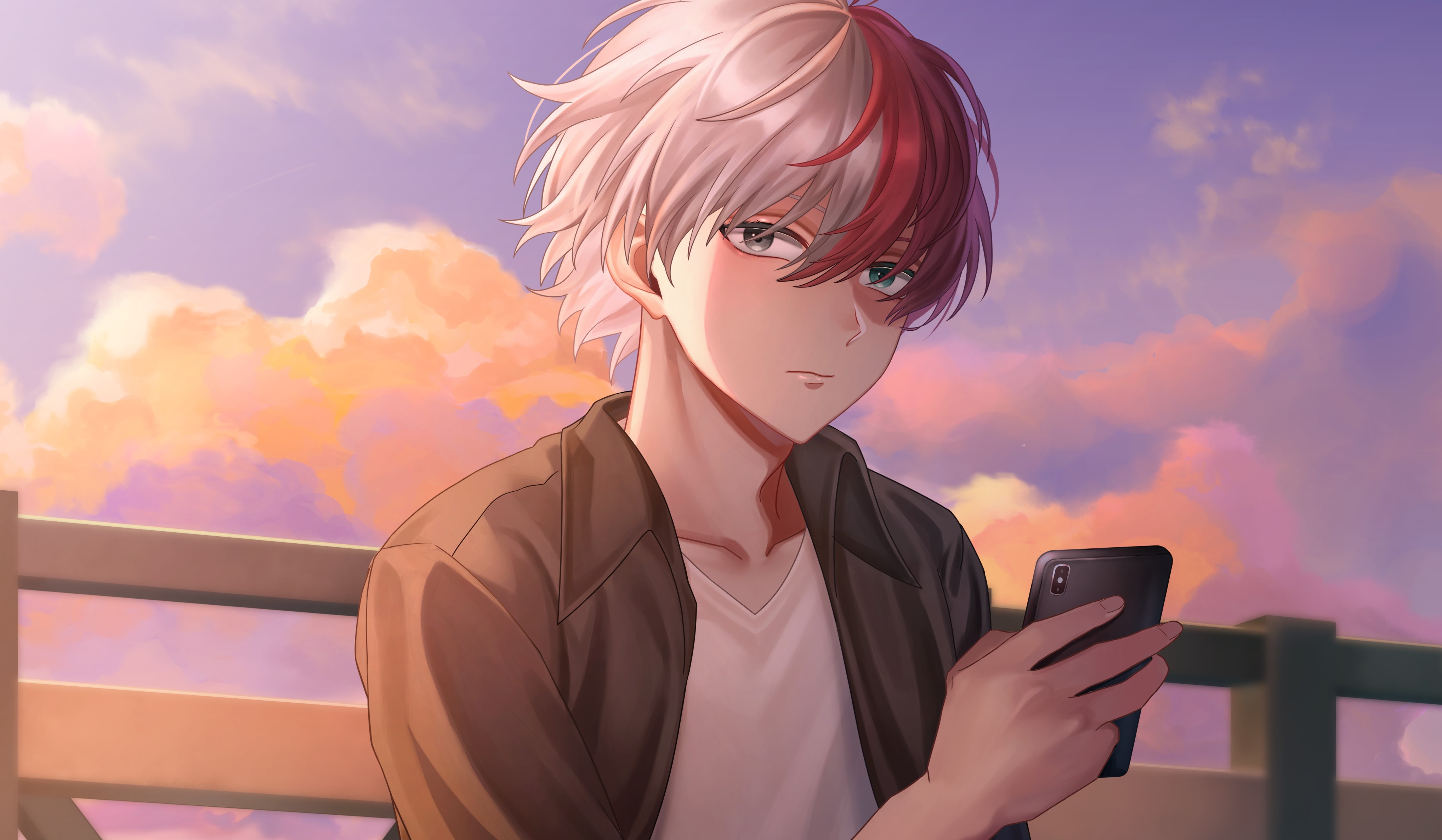 Download Shoto Todoroki Anime My Hero
