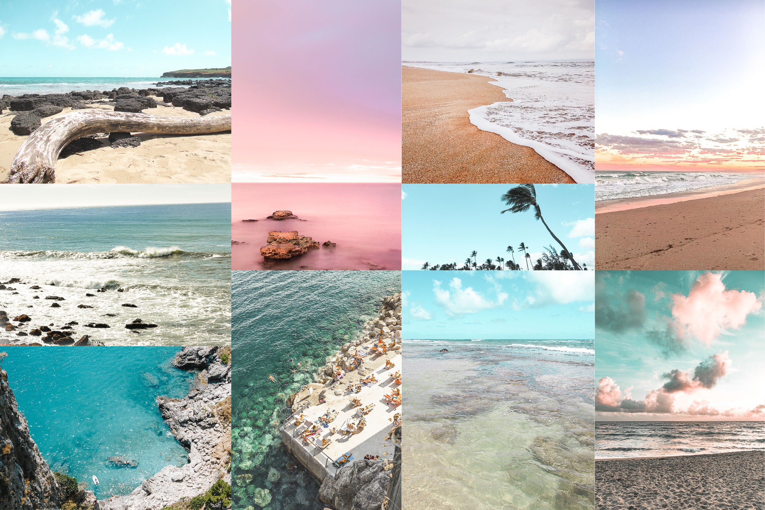 Wall Collage Kit Photo Coastal