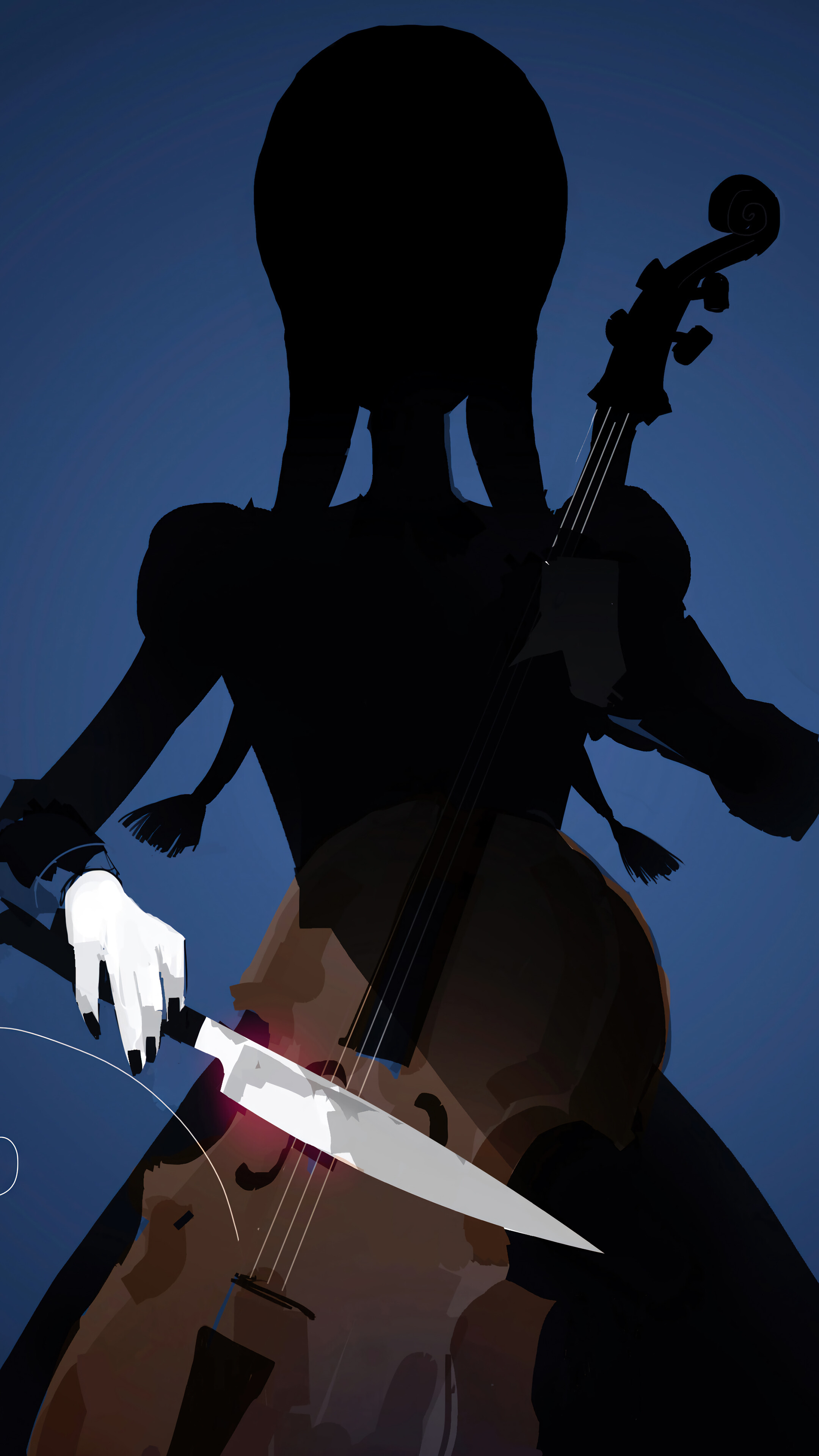 Violin 4K Wallpaper iPhone HD