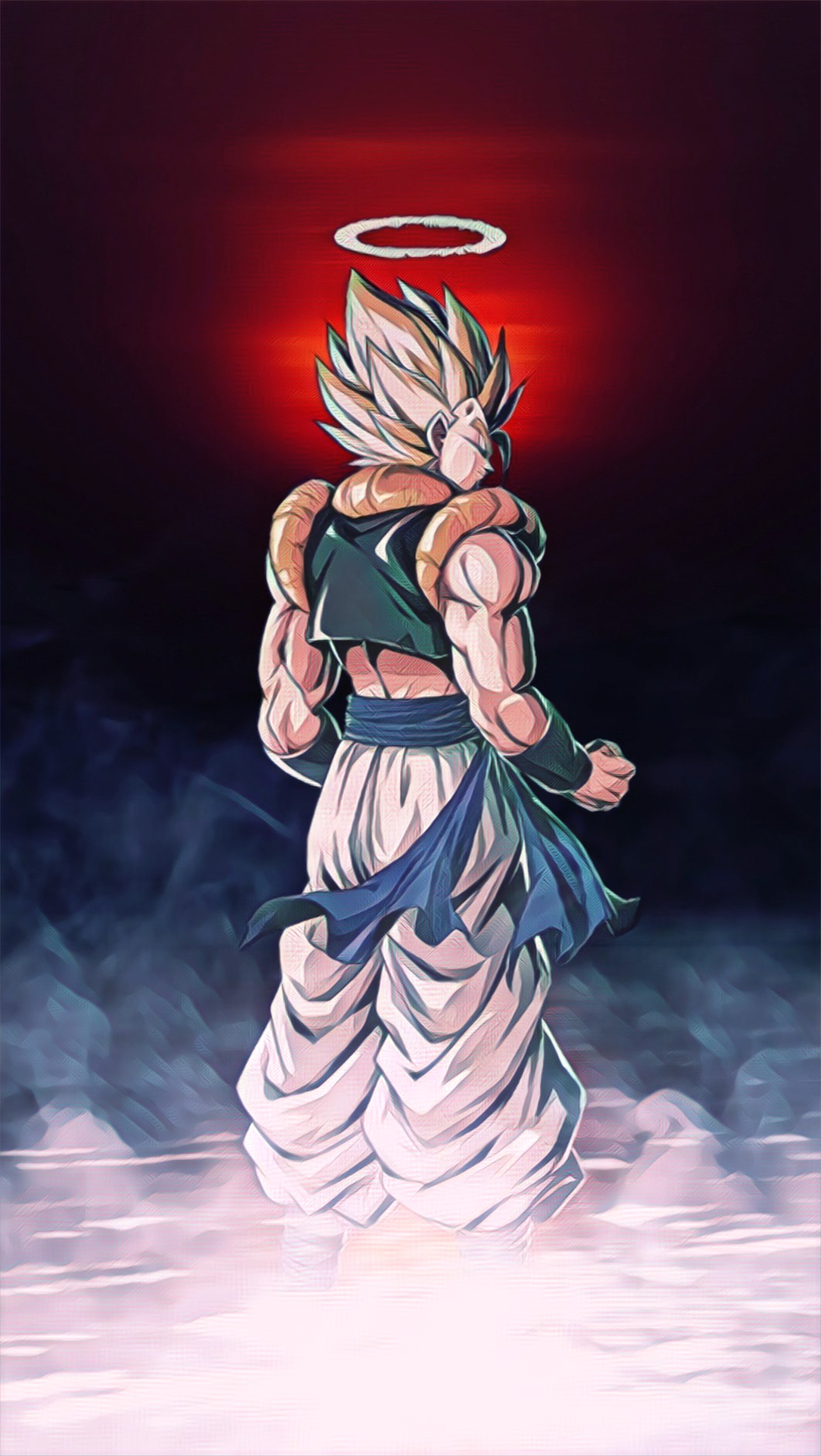 LR teq gogeta mobile wallpaper