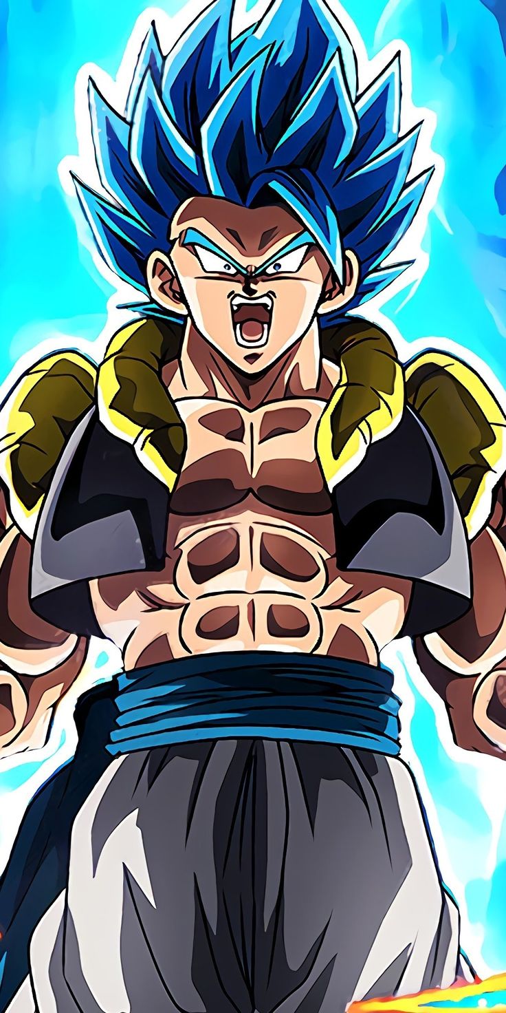 Dragon Ball Super: Broly, Gogeta, art