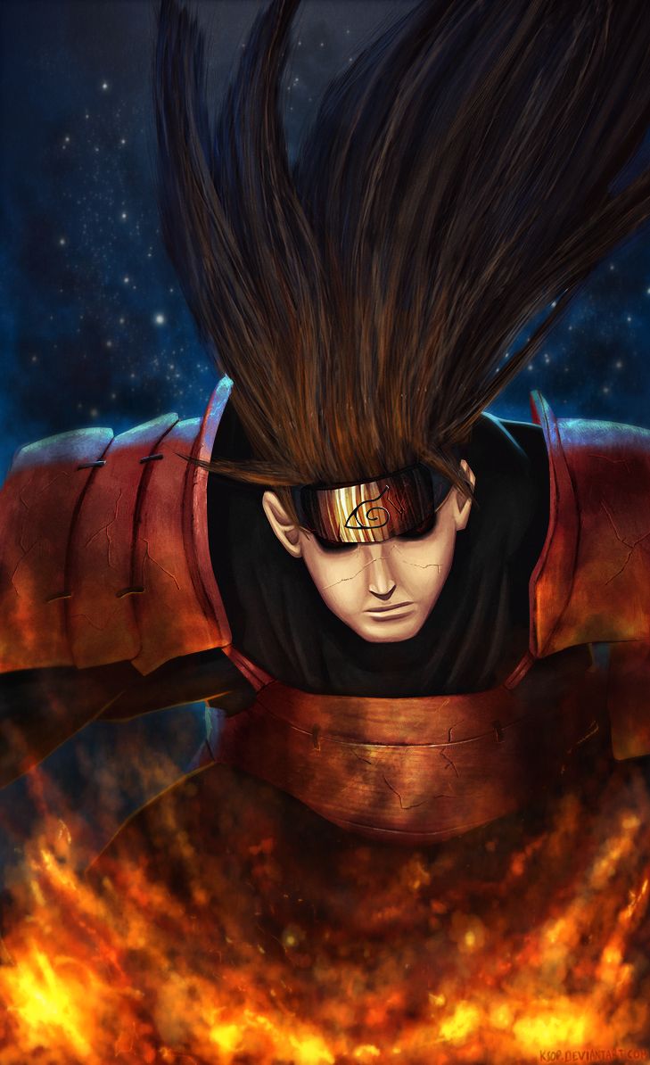 hashirama looking badass