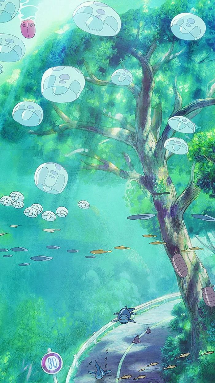 Ghibli Studio Phone Wallpaper