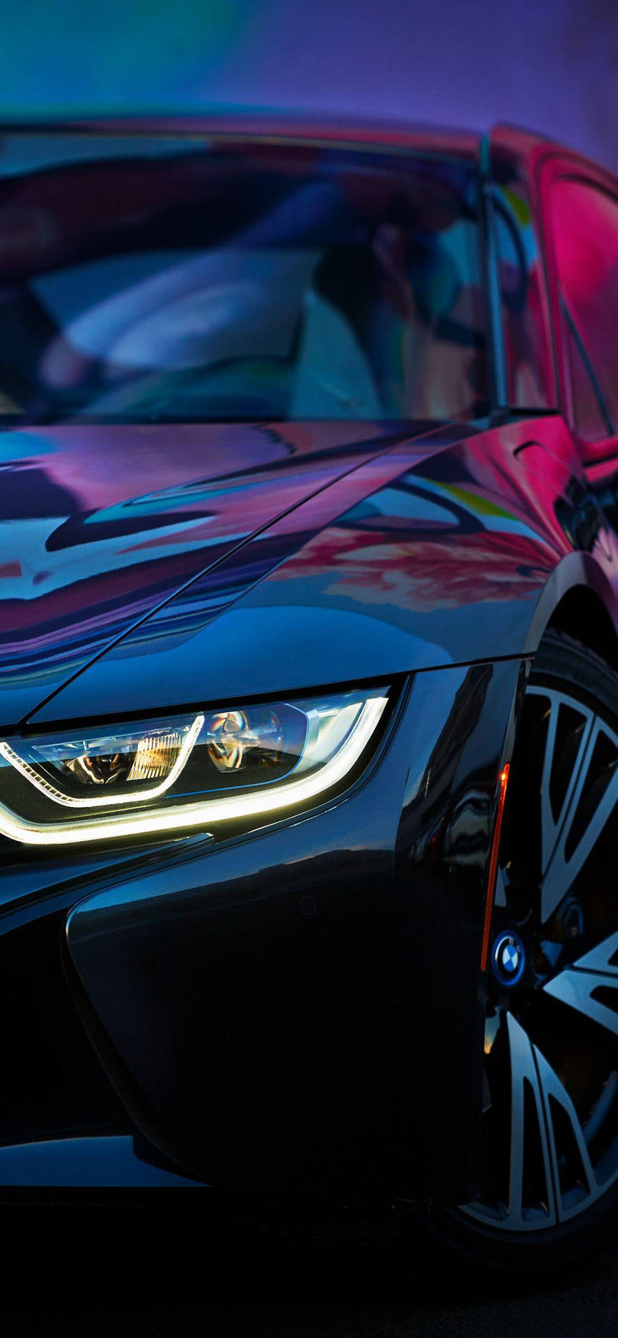 Bmw I8 iPhone Car Wallpaper