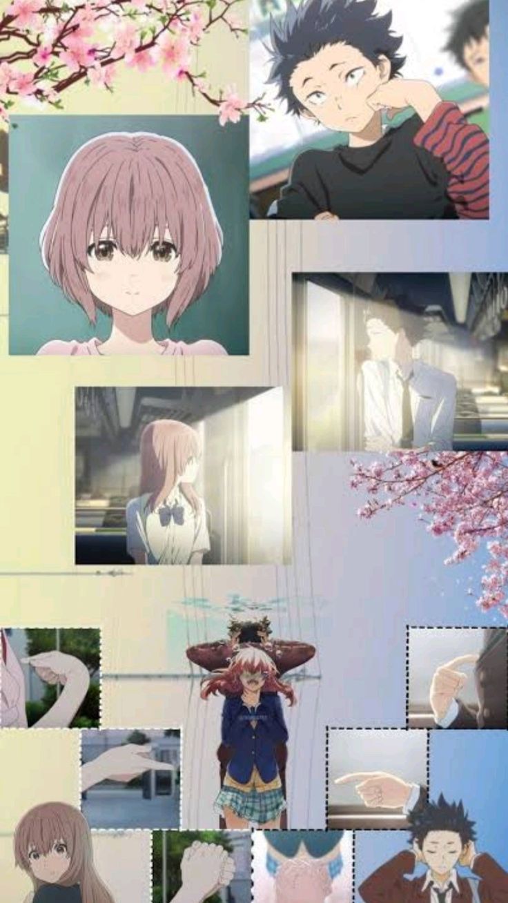 A silent voice manga, Anime wallpaper