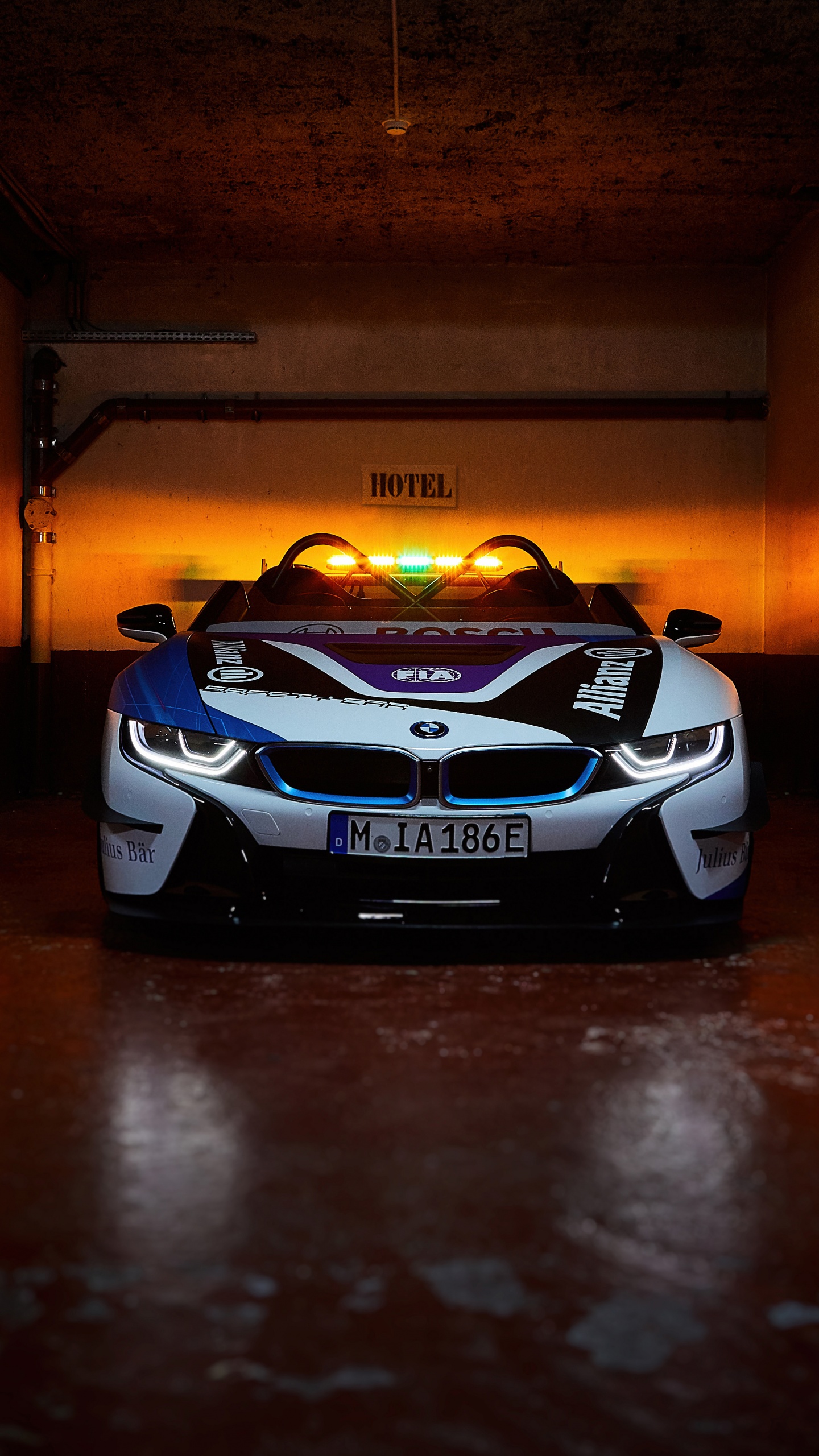 BMW i8 Roadster Formula E Safety Car 4K