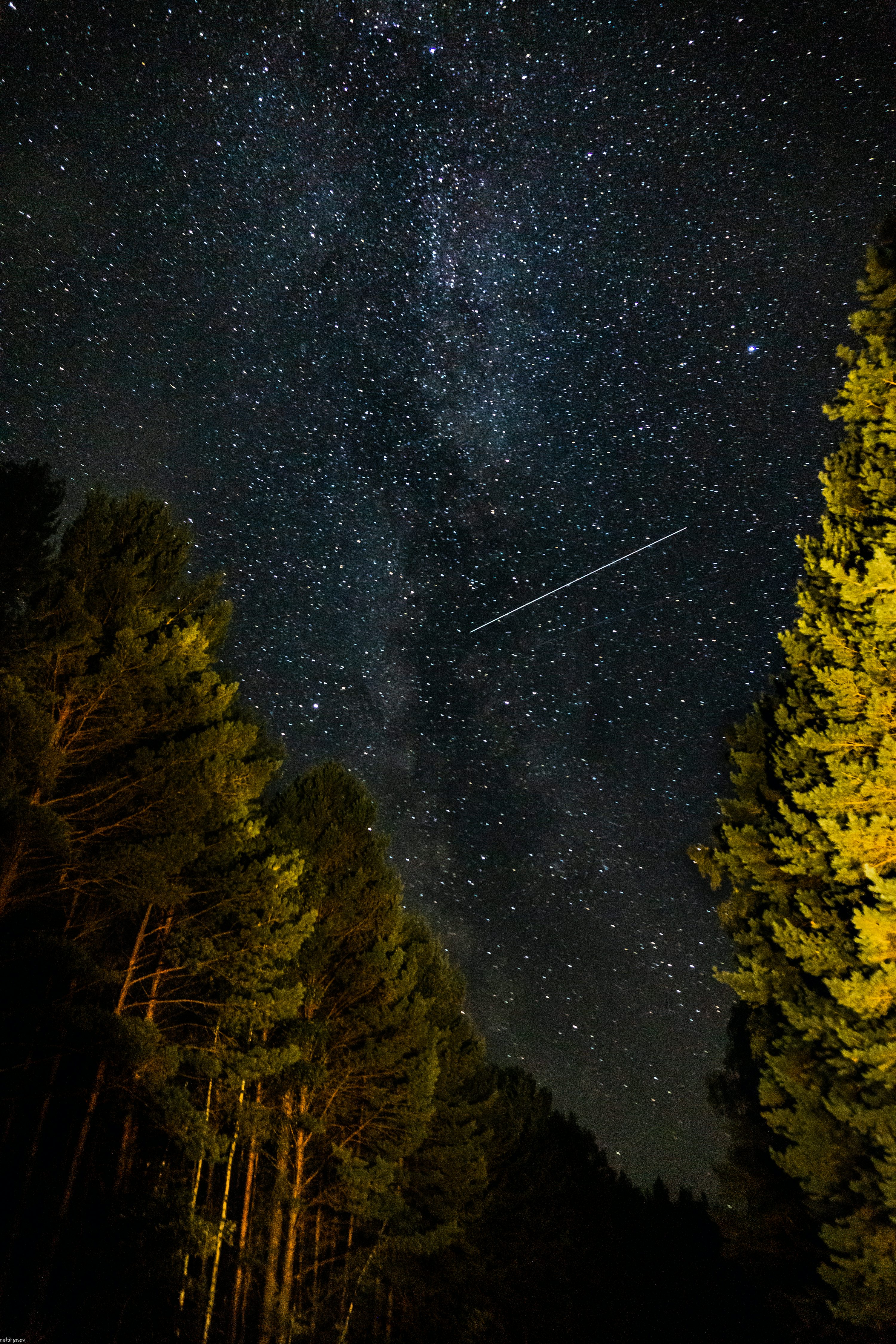 Shooting star photo