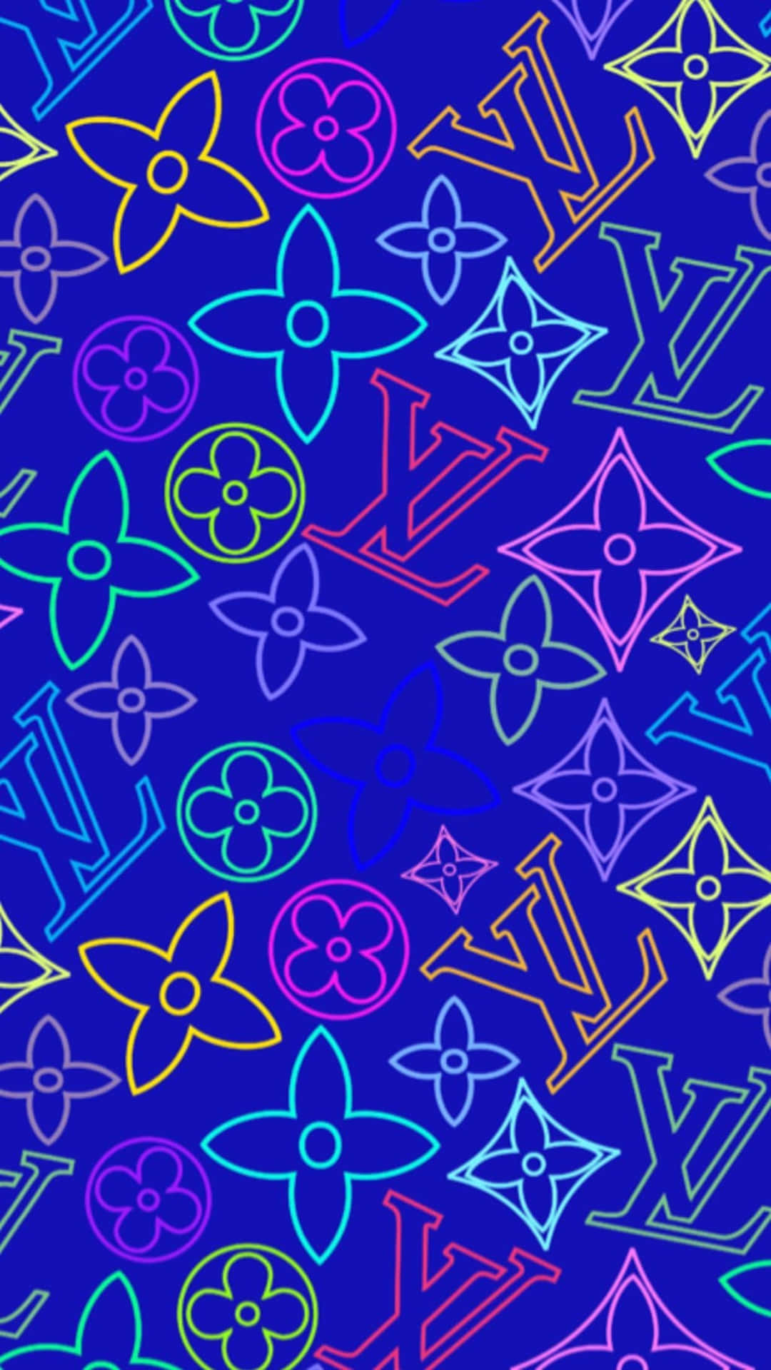 Louis Vuitton Blue Wallpaper