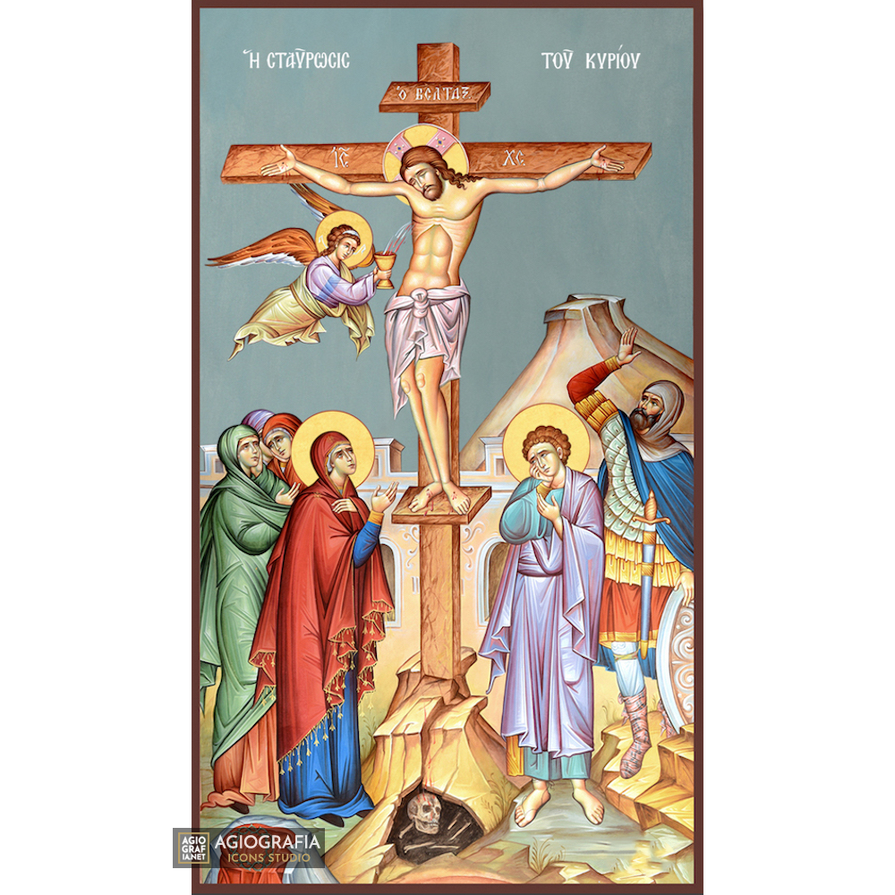 Crucifixion of the Lord Orthodox Icon