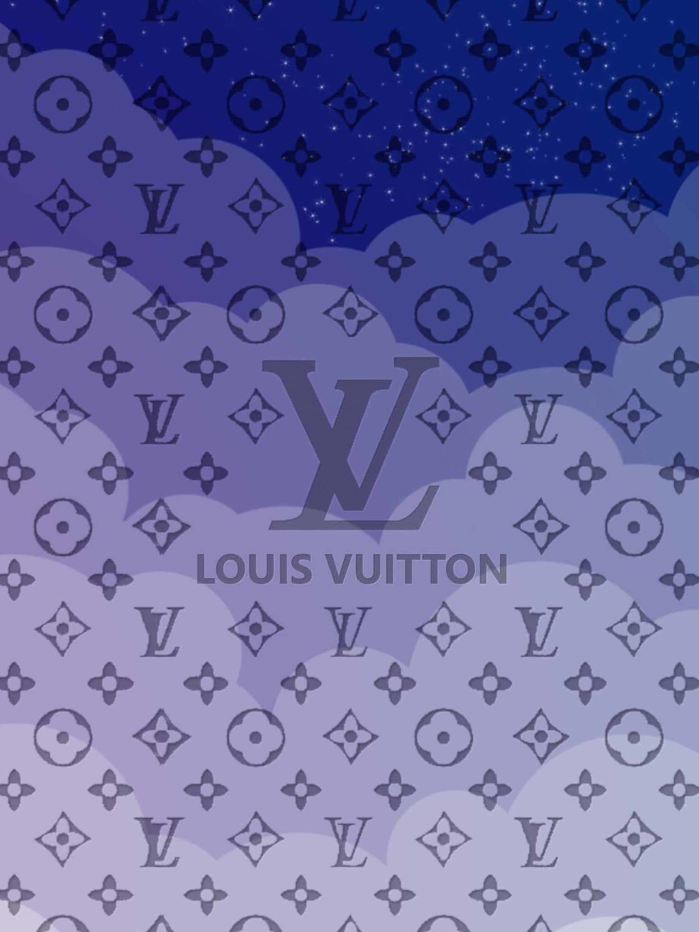 Louis Vuitton Blue Wallpaper