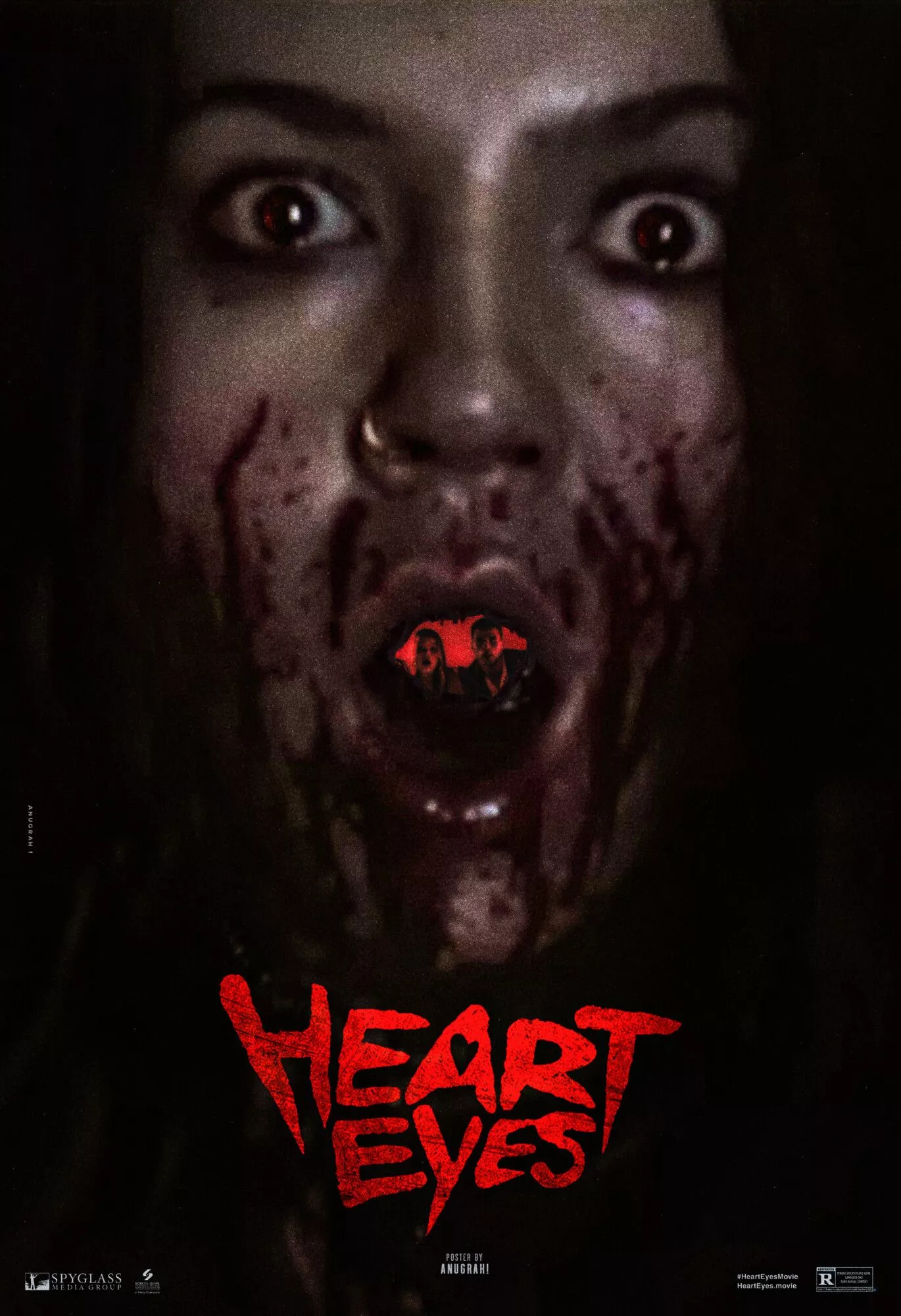 Heart Eyes. Poster By Anugrah Prasad