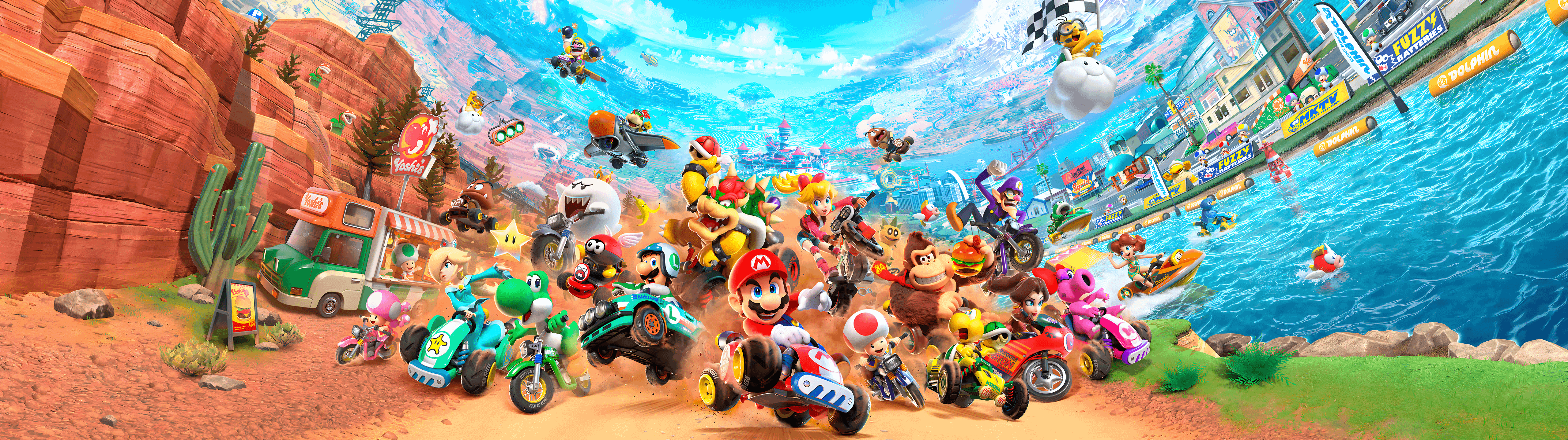 Mario Kart World [3440x1440], r