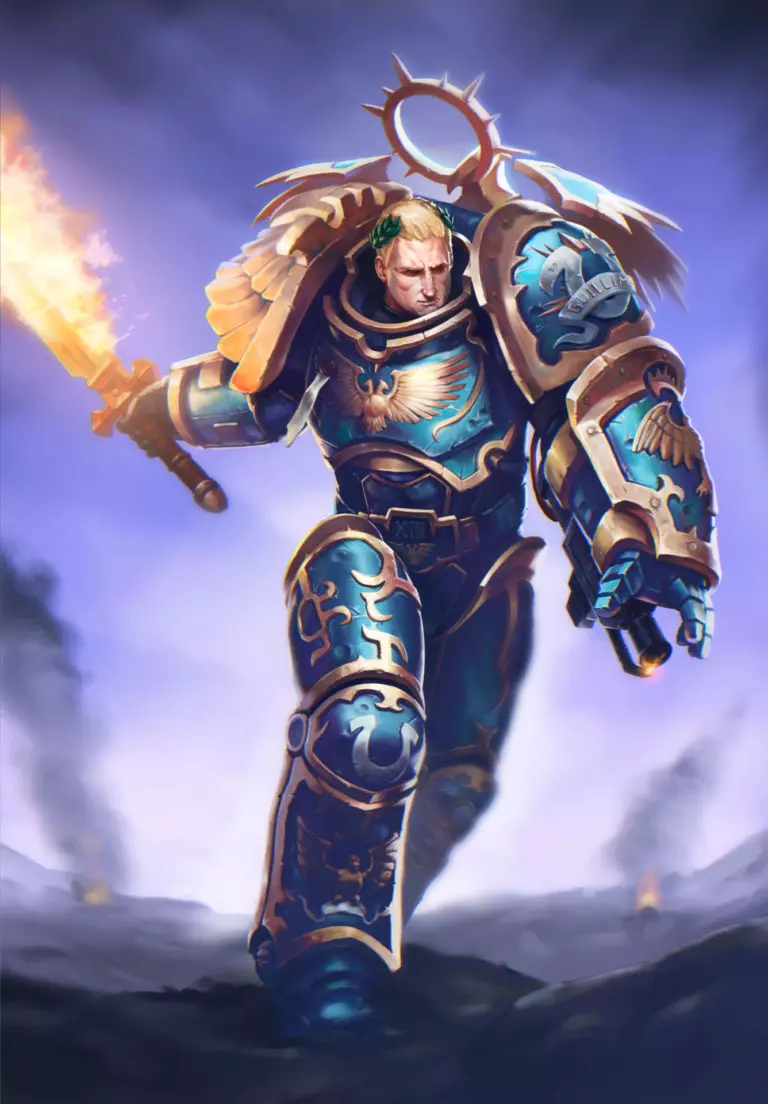 Roboute Guilliman Warhammer 40K Artwork