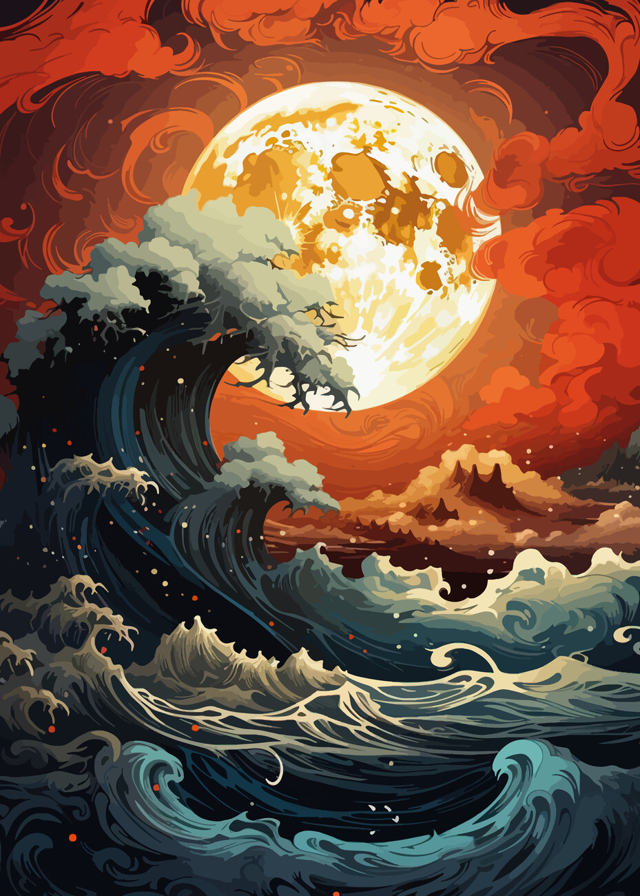 Canvas Wall Art Japanese Scenery Art