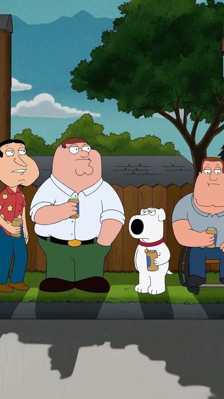 Wallpaper. Peter, Brian, Quagmire