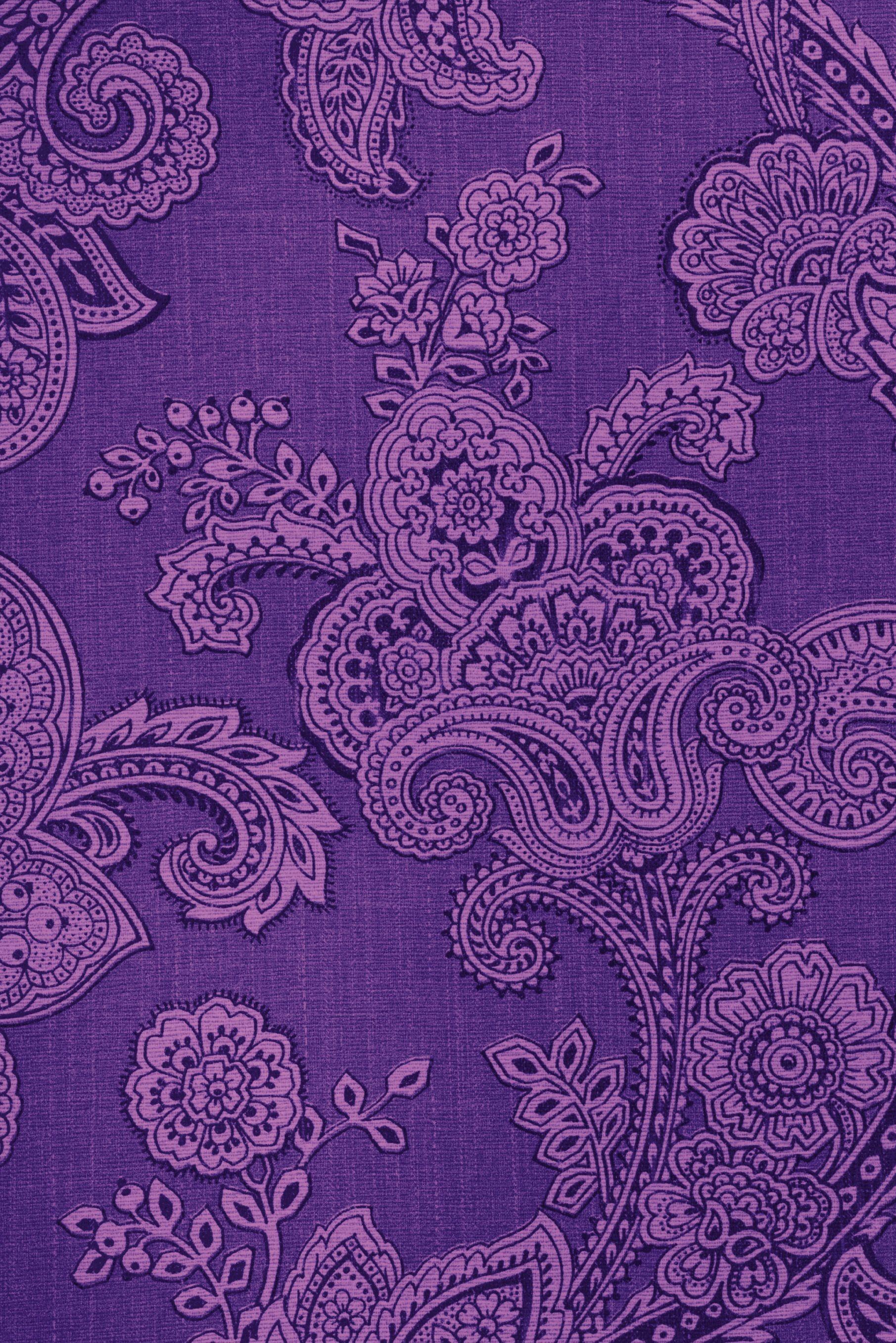 Purple Paisley Wallpaper Free