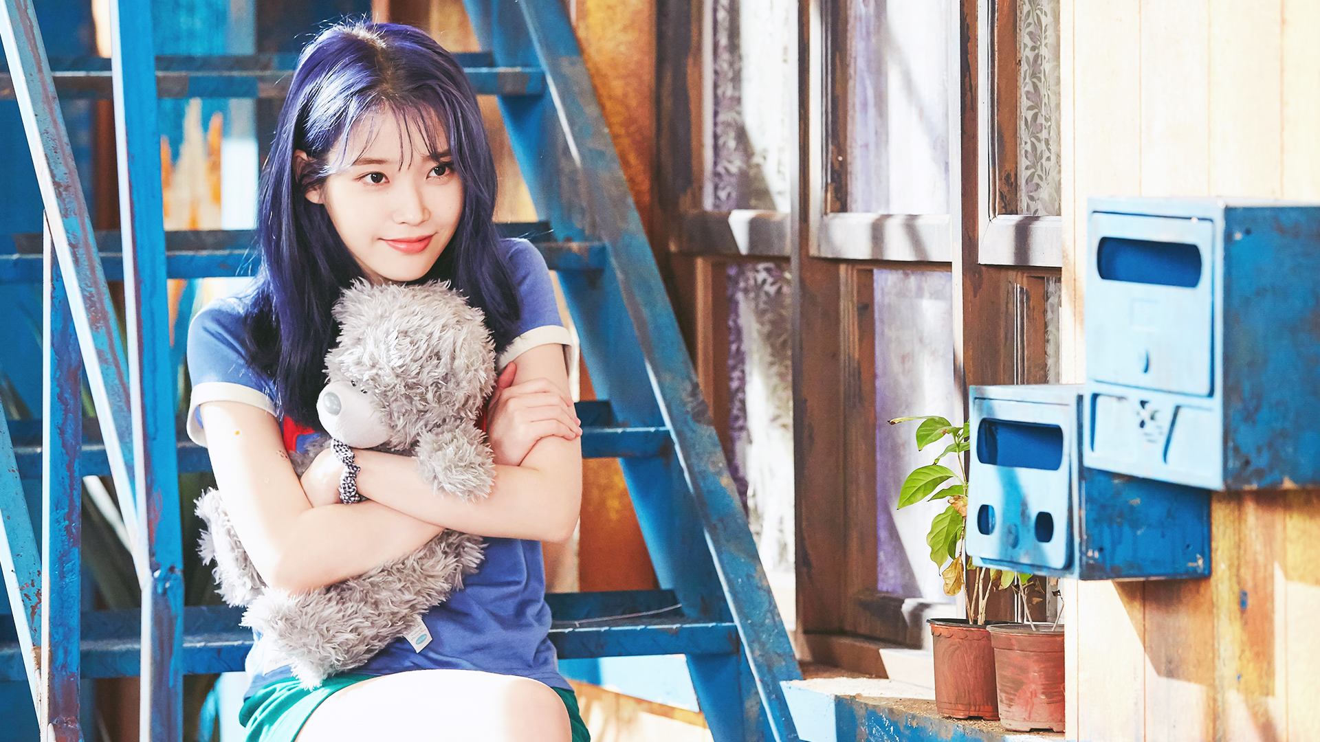 IU Blueming PC Wallpaper (1920 x 1080)