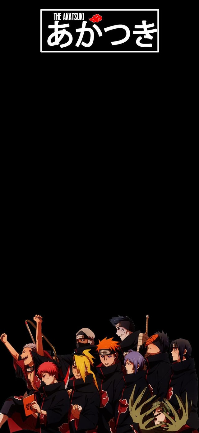An akatsuki wallpaper that i made hope