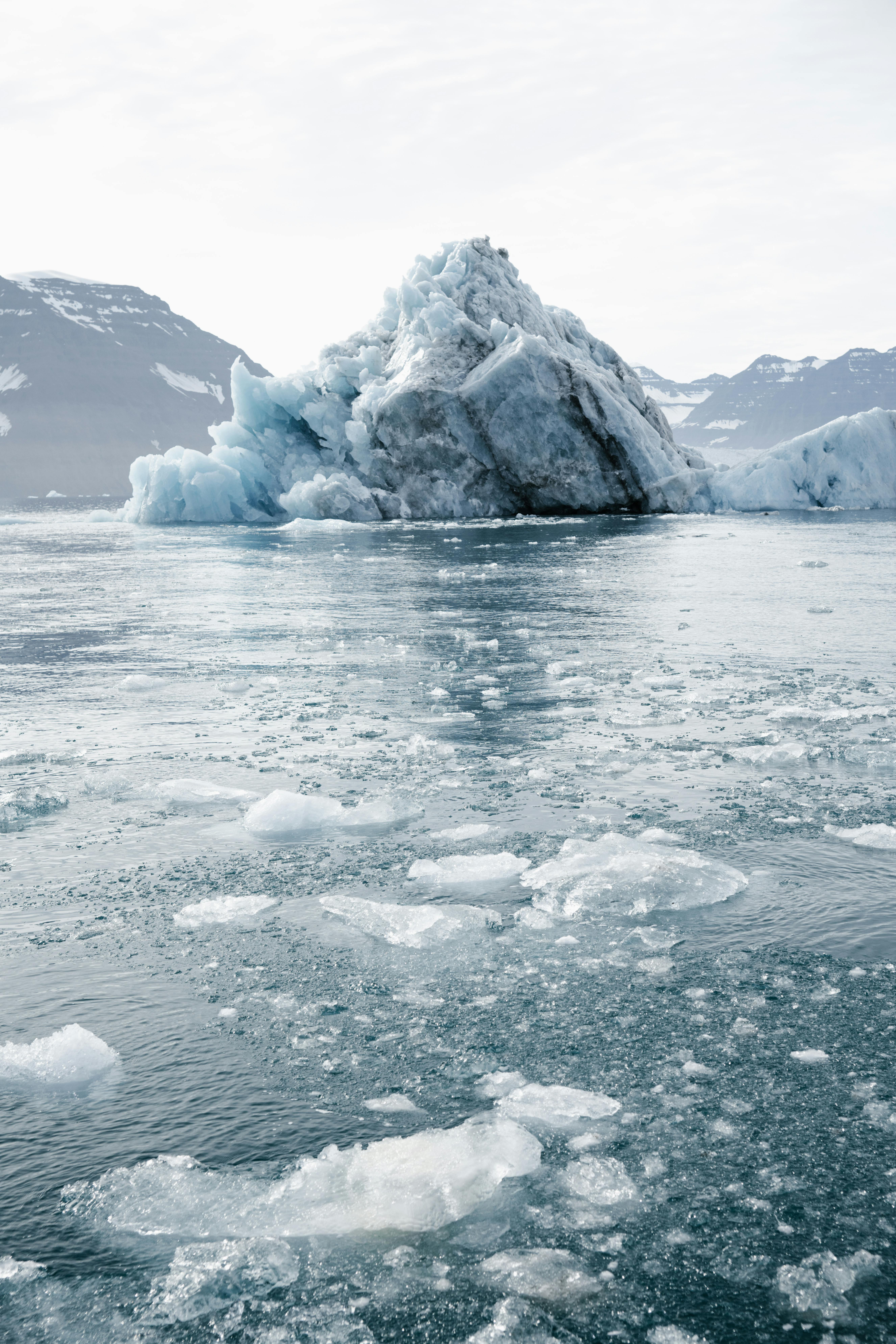 Glacier on Ice Surface · Free