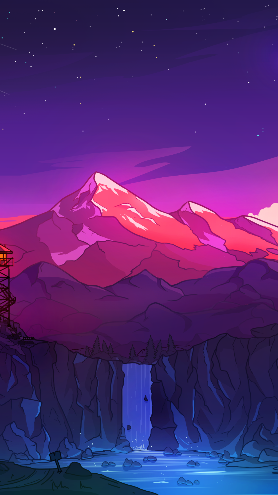 Glacier mountains Wallpaper 4K
