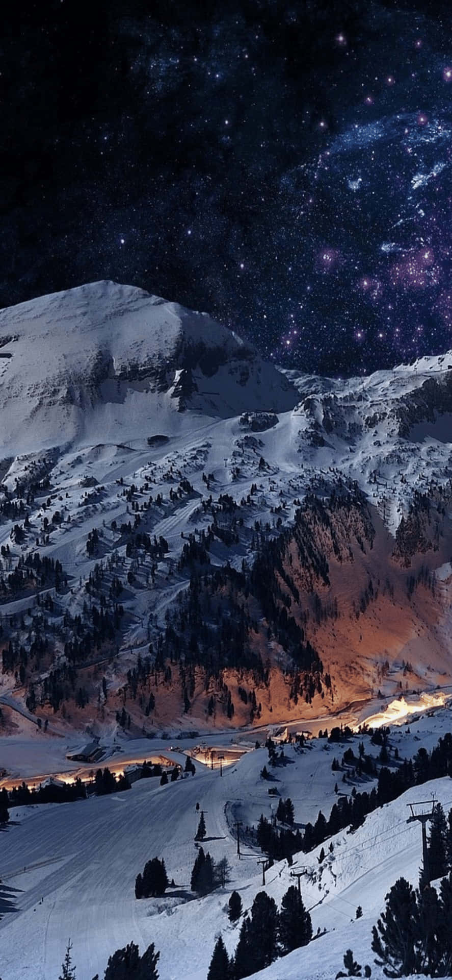iPhone XS Max Winter Background