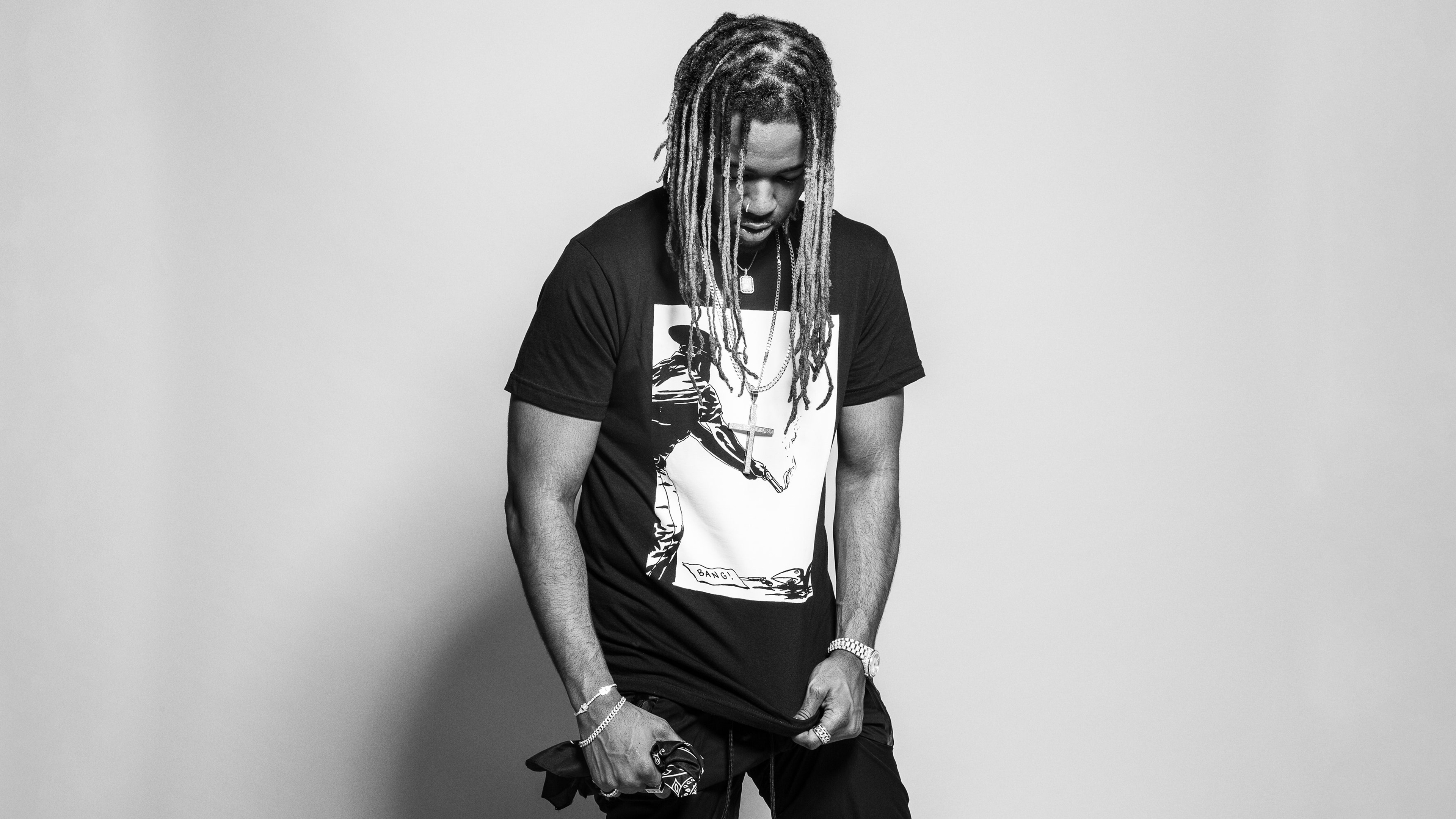 PartyNextDoor Wallpaper 4K, Black