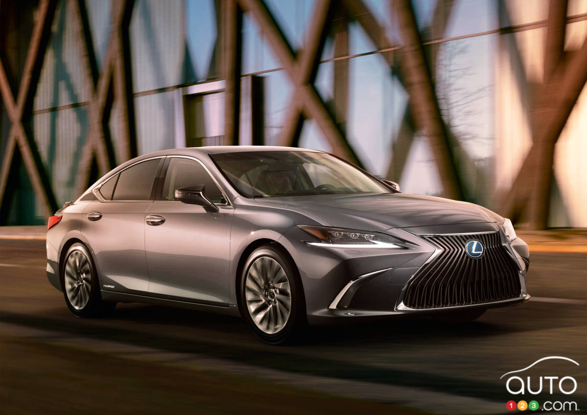 Lexus ES first full image released