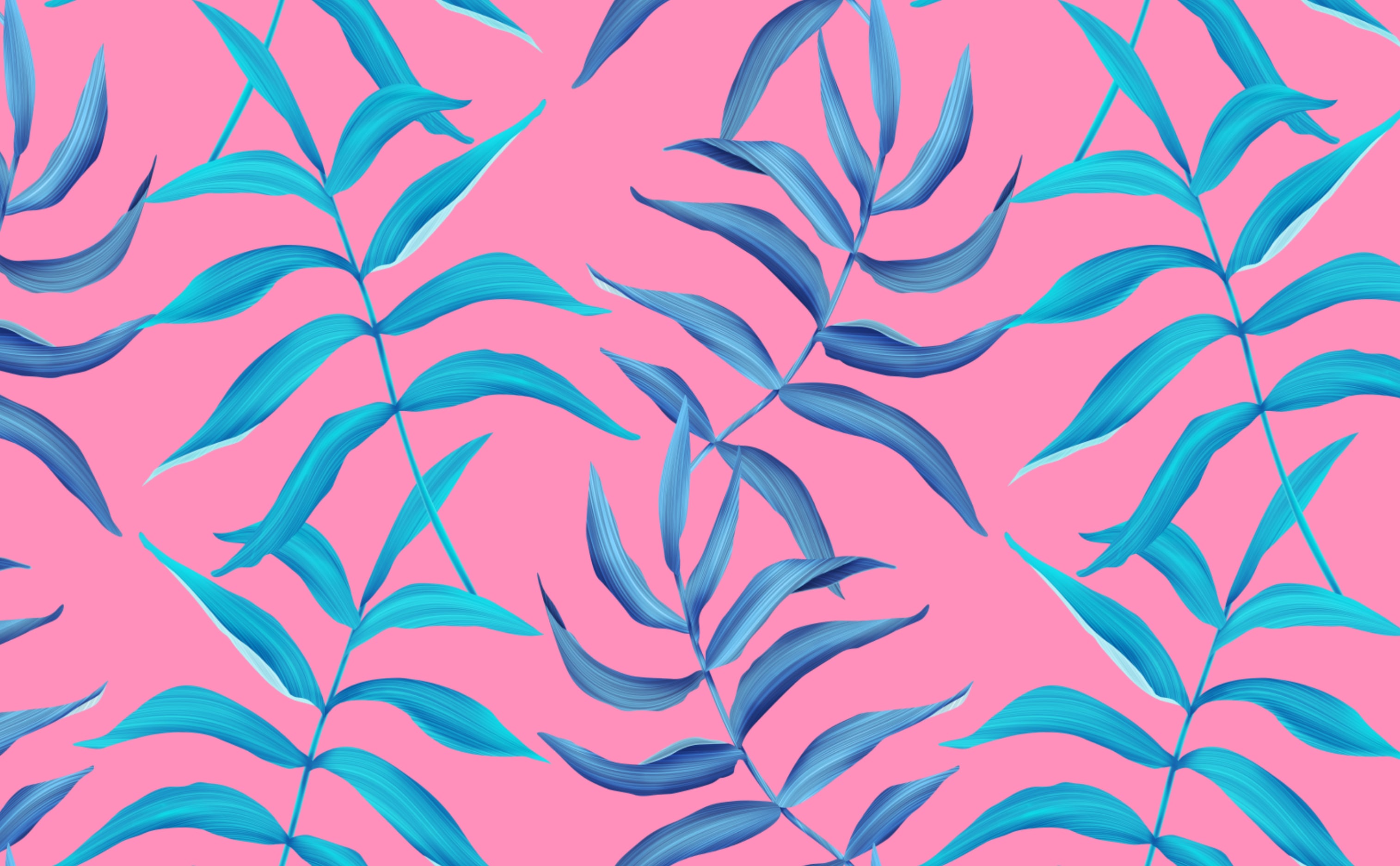 Tropical Leaves Wallpaper for Walls