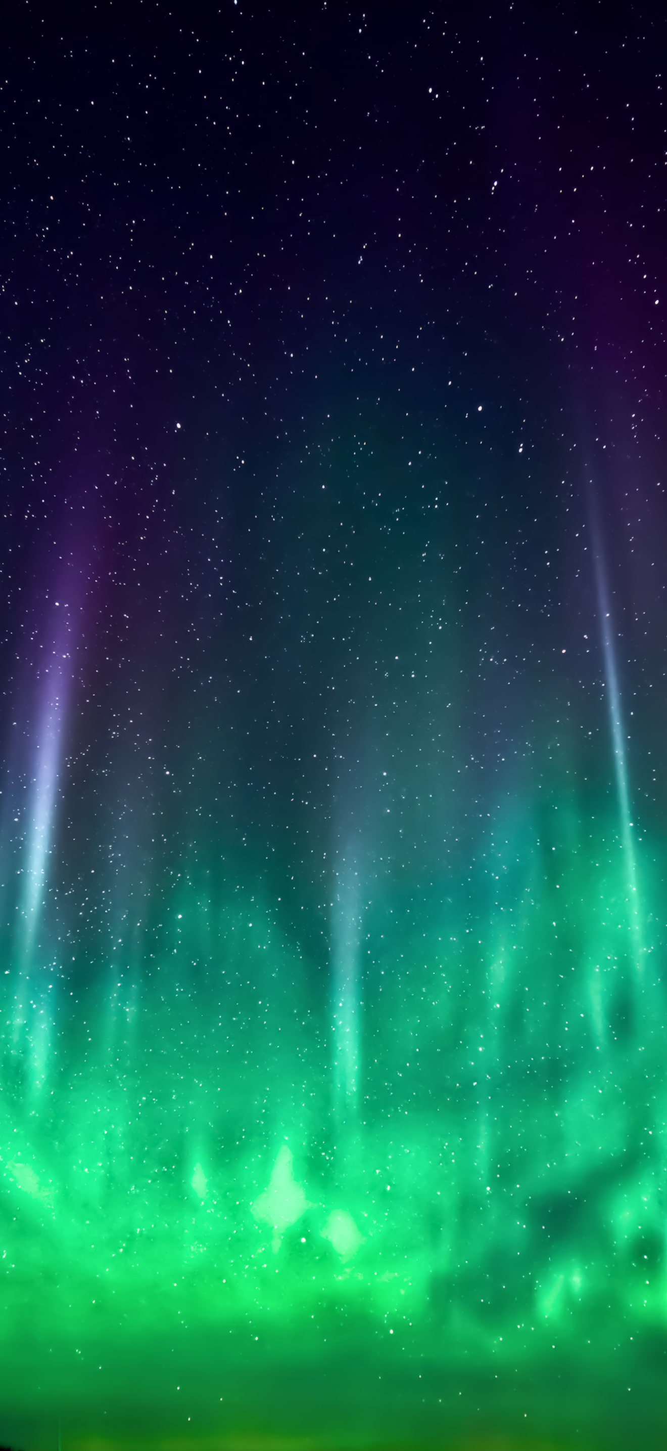 iOS 7 Aurora Wallpaper