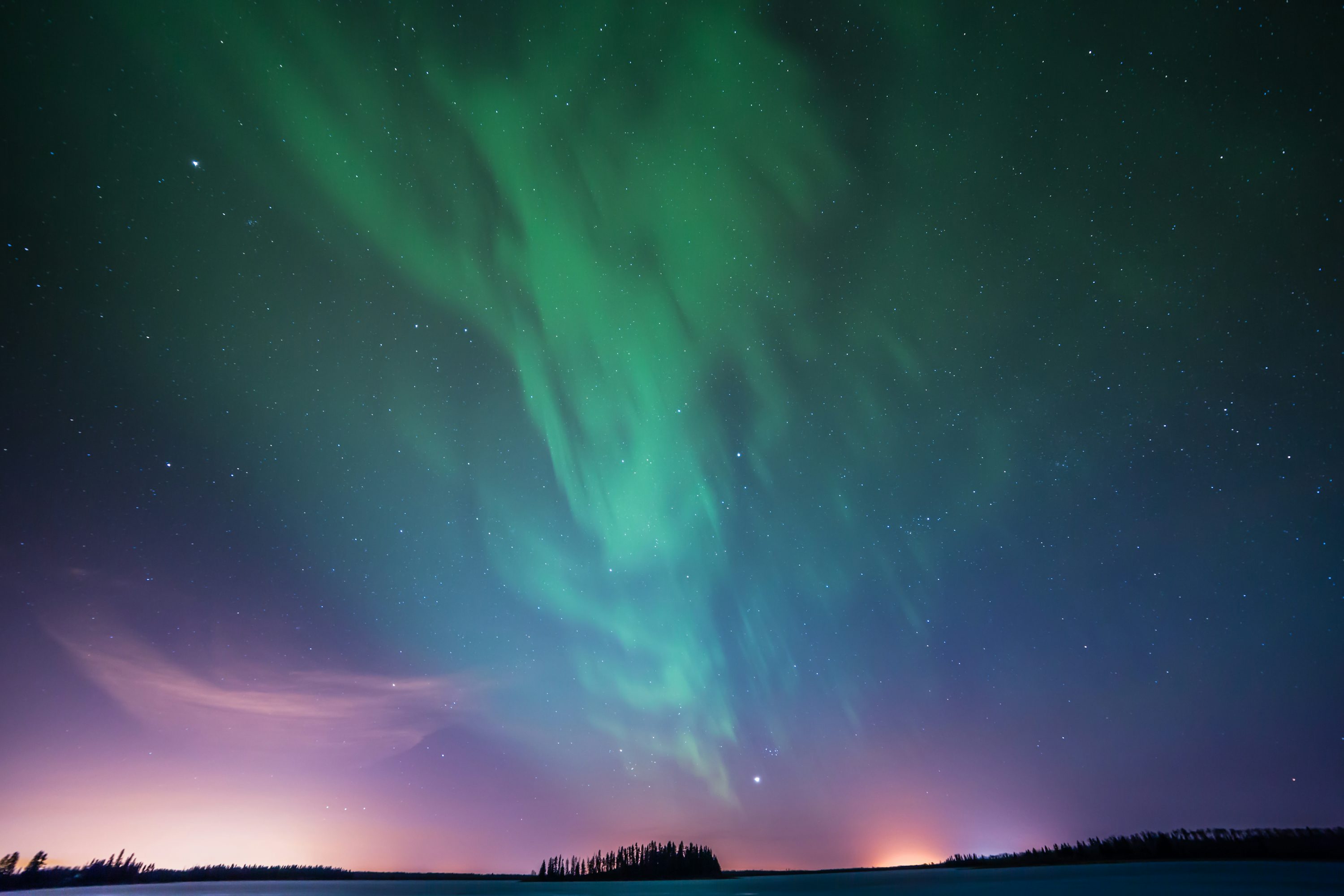 Aurora borealis photo