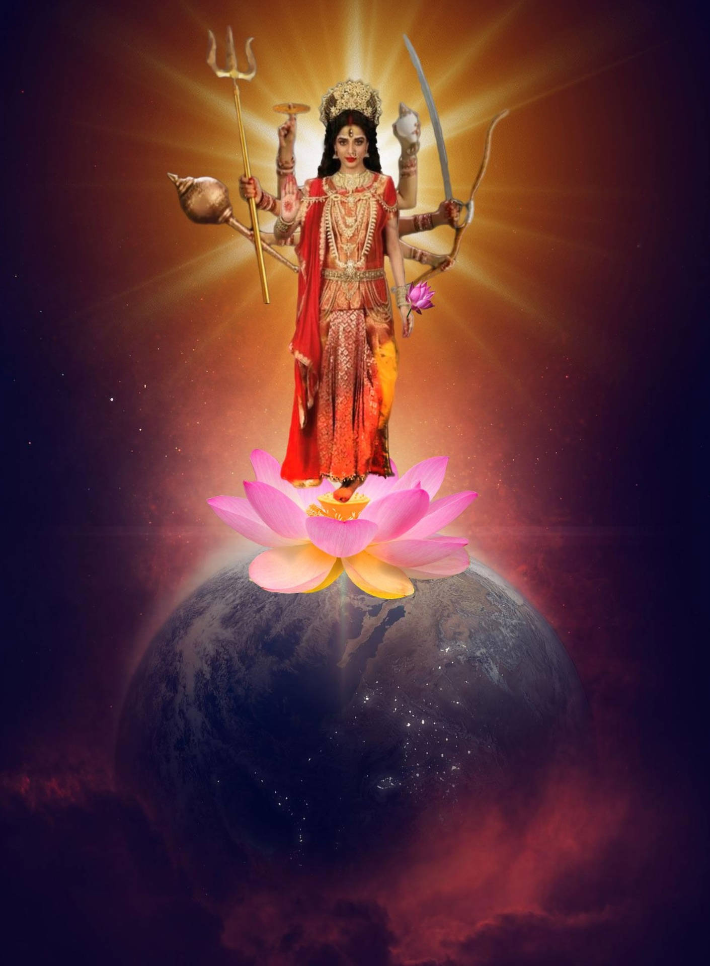 Shakti Hindu Deity Of The Earth