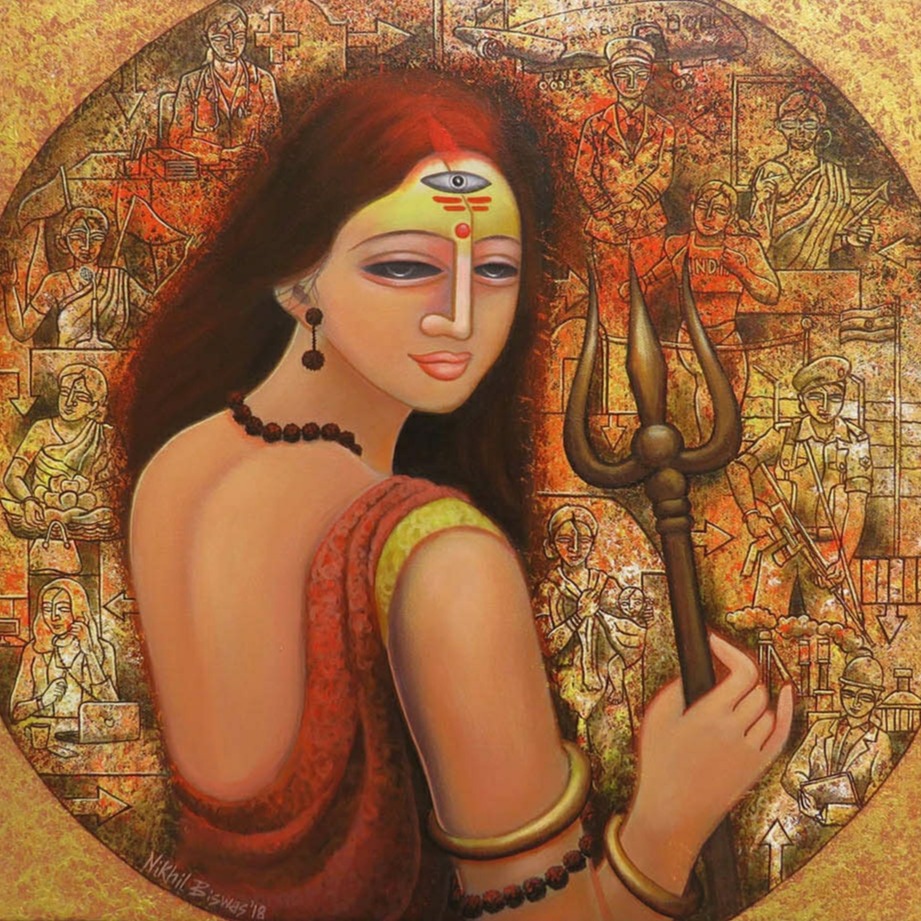 Durga shakti image of GODS