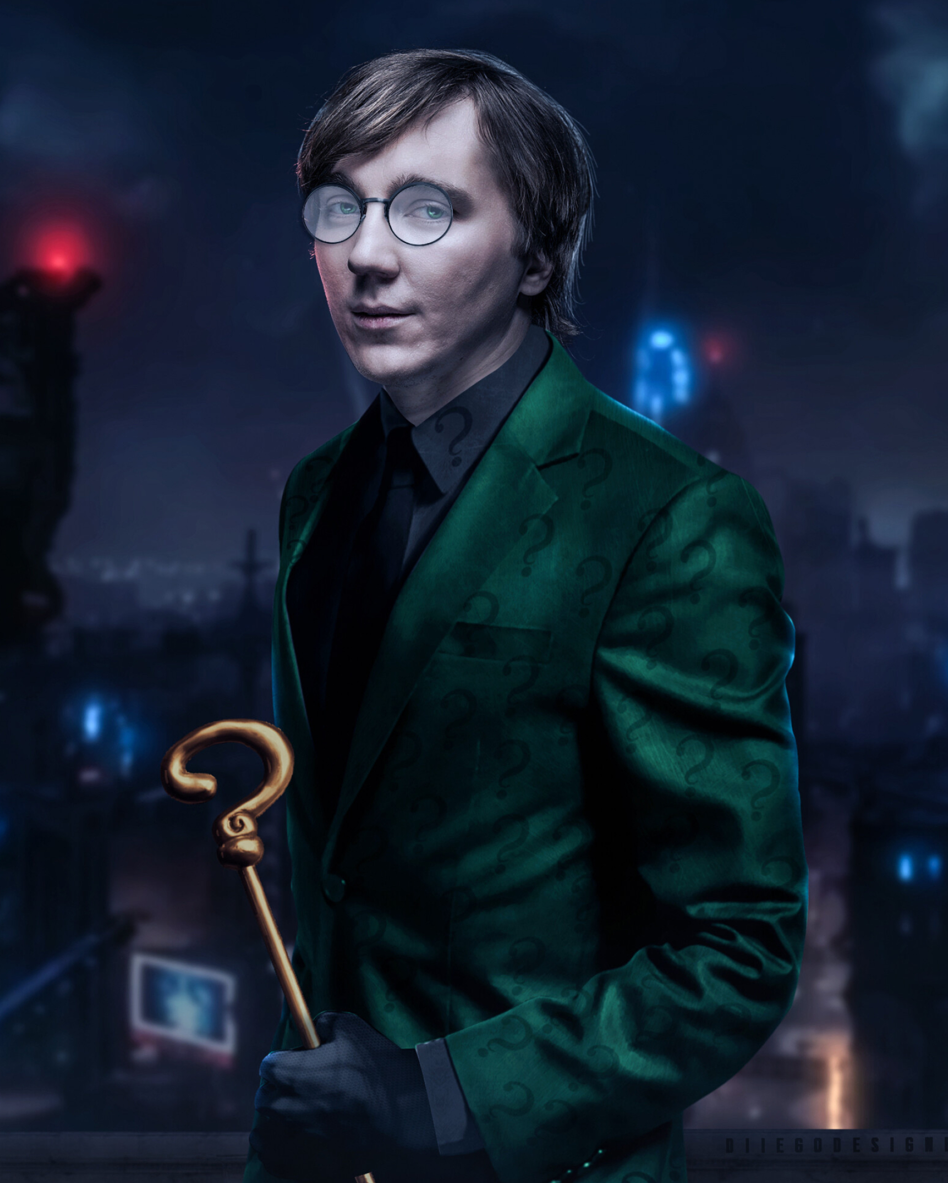 Riddler (Paul Dano) Wallpaper