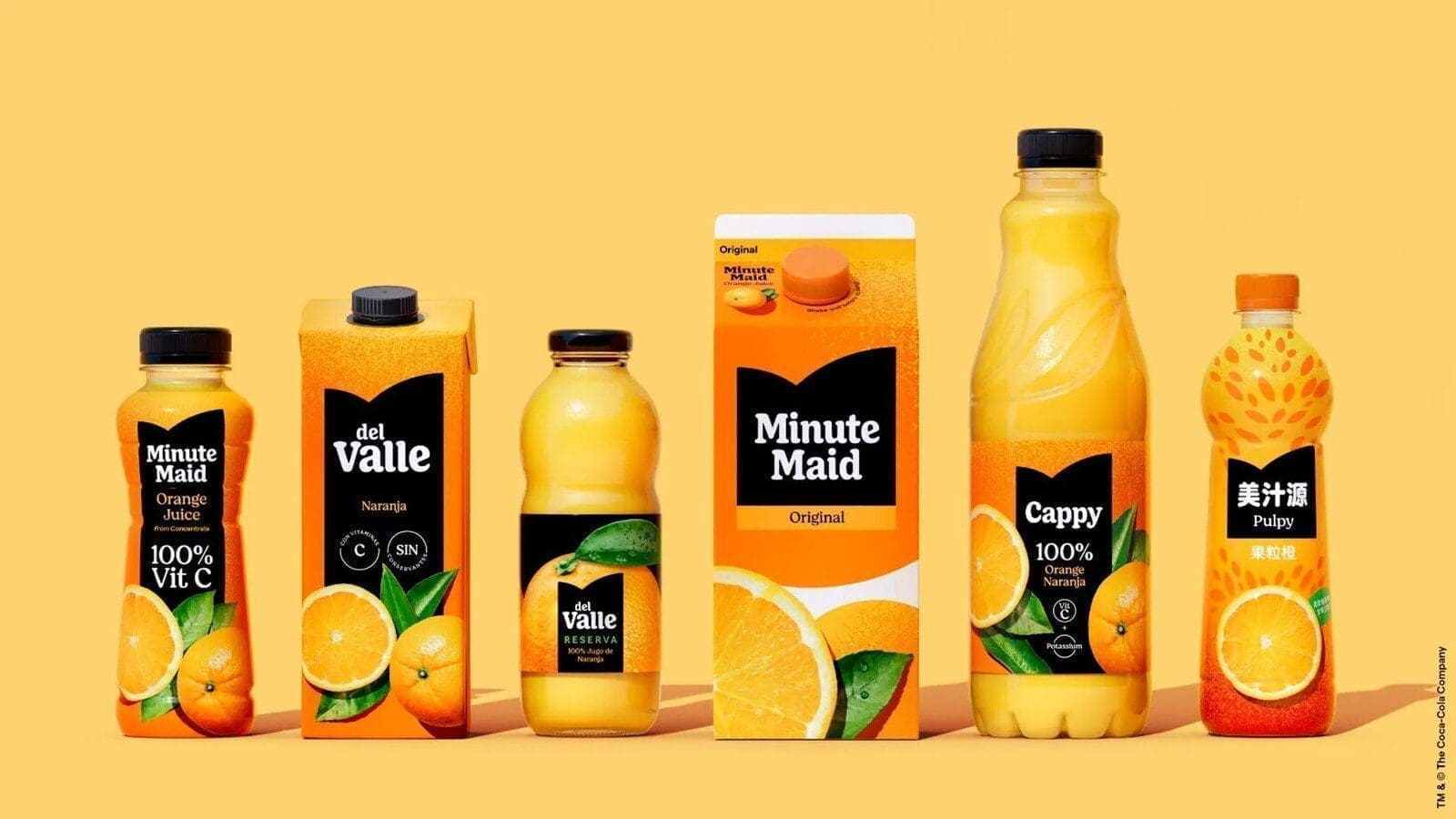 Coca Cola Rebrands Minute Maid For