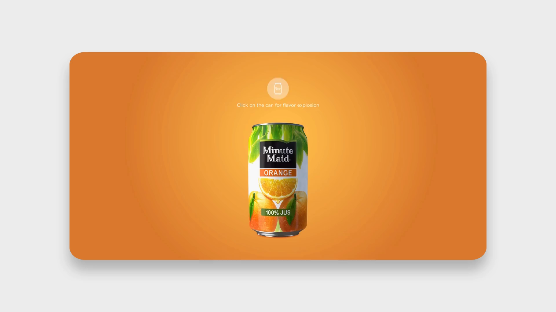Minute Maid promo page